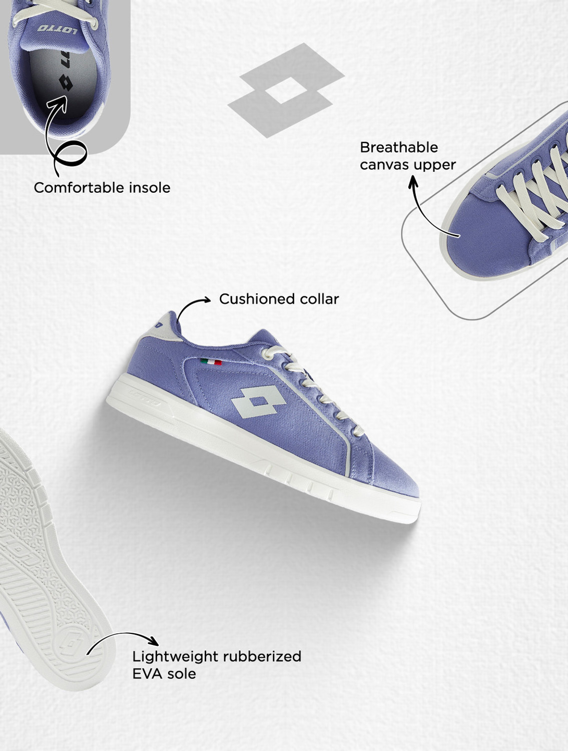 Image of LOTTO Impulso Vele Sneakers For Women