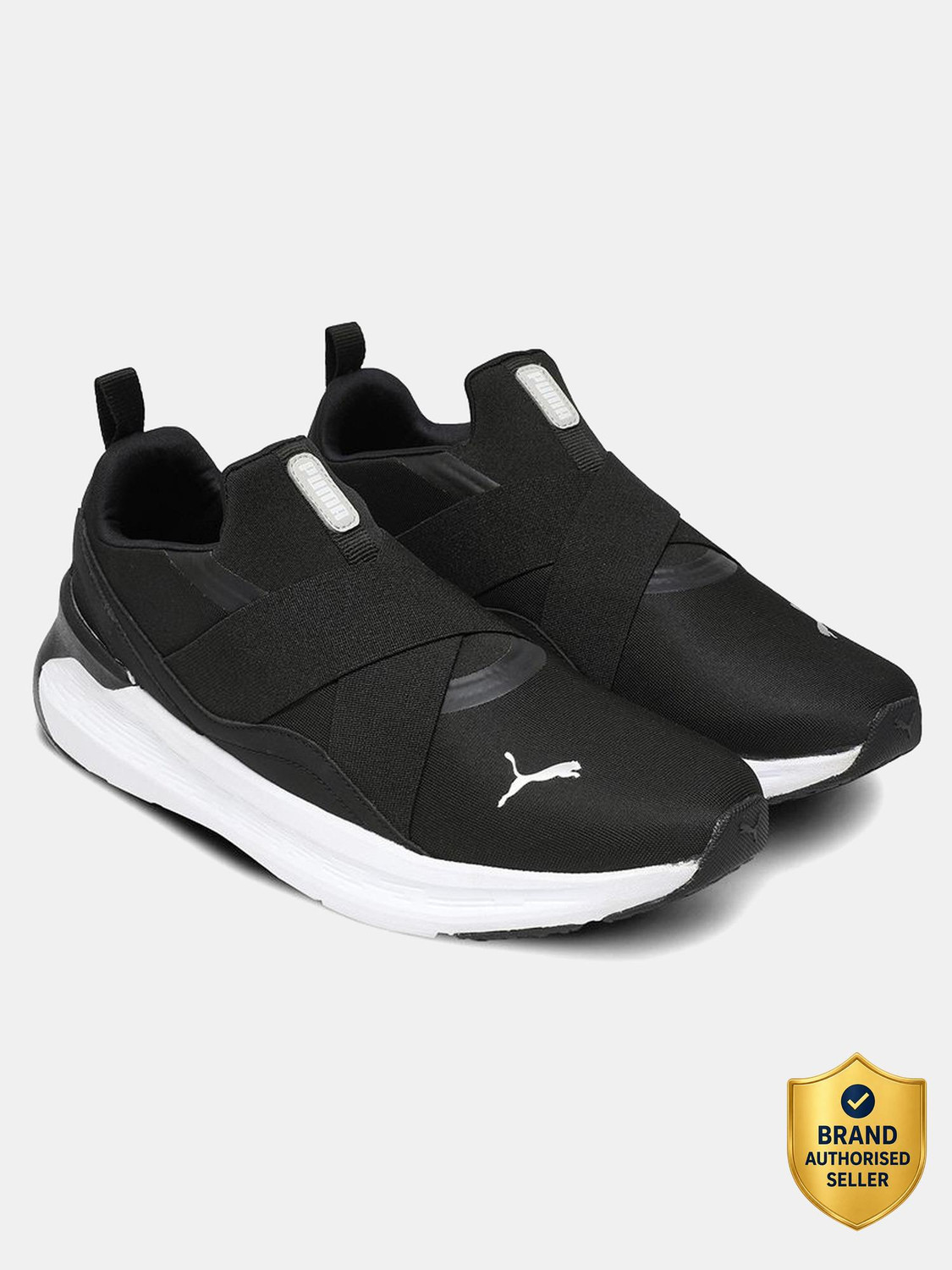 Image of PUMA Softride Symmetry Slipon Running Shoes For Men