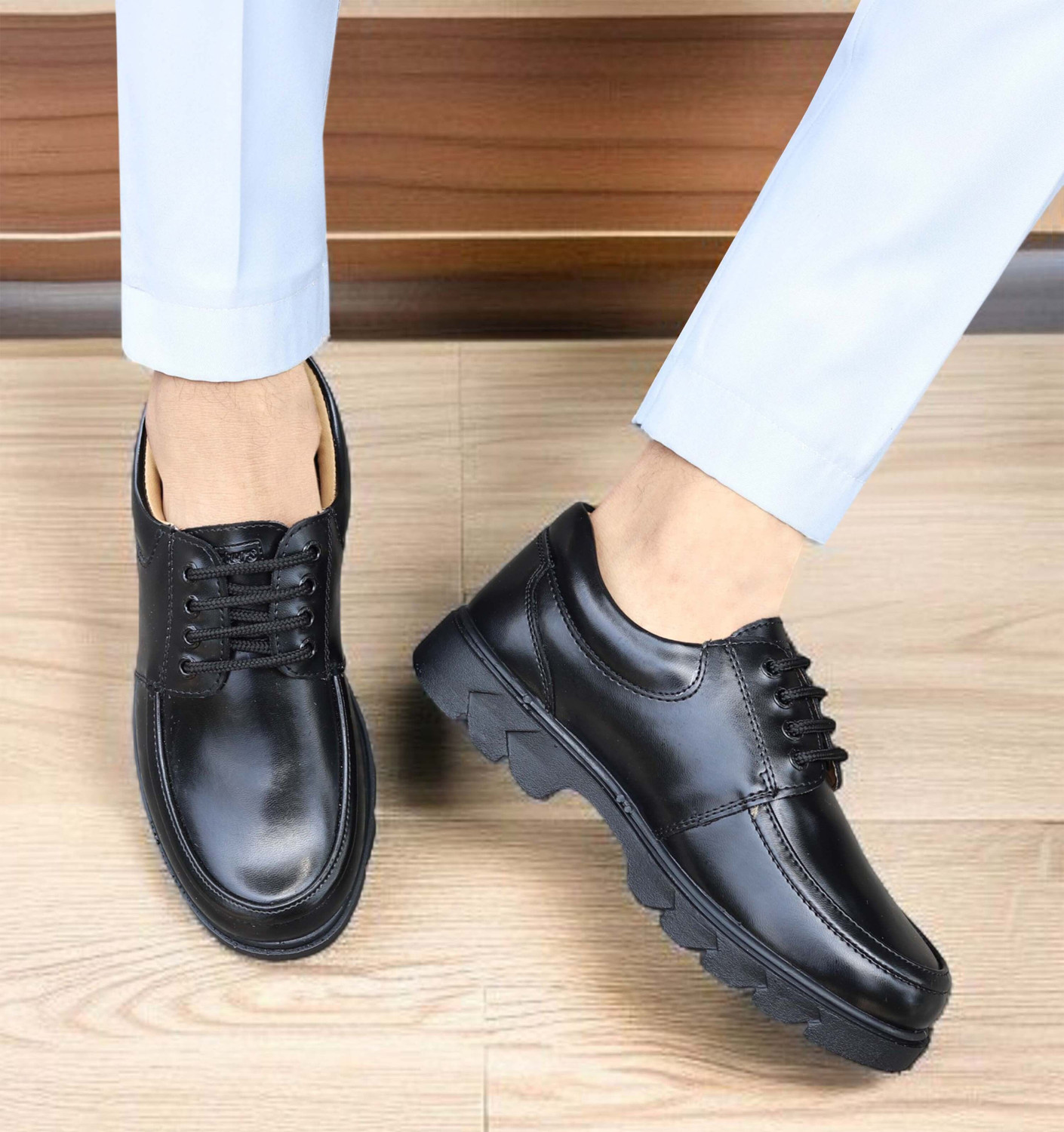 Image of Coaster Formal shoes /Comfortable shoes black /Stylish shoes /Party wear shoes Loafers For Men