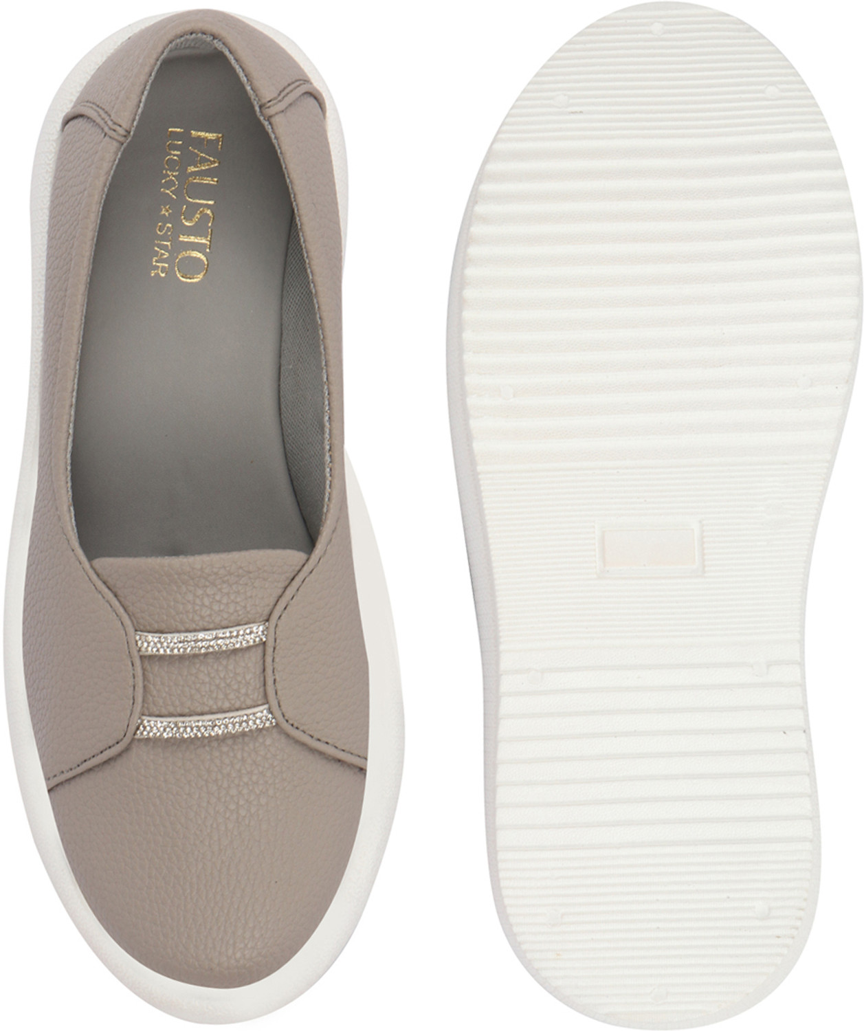 Image of FAUSTO Dual Lace Textured Platform Loafers | Height Enhancer Comfort Chic Casual Shoes Loafers For Women