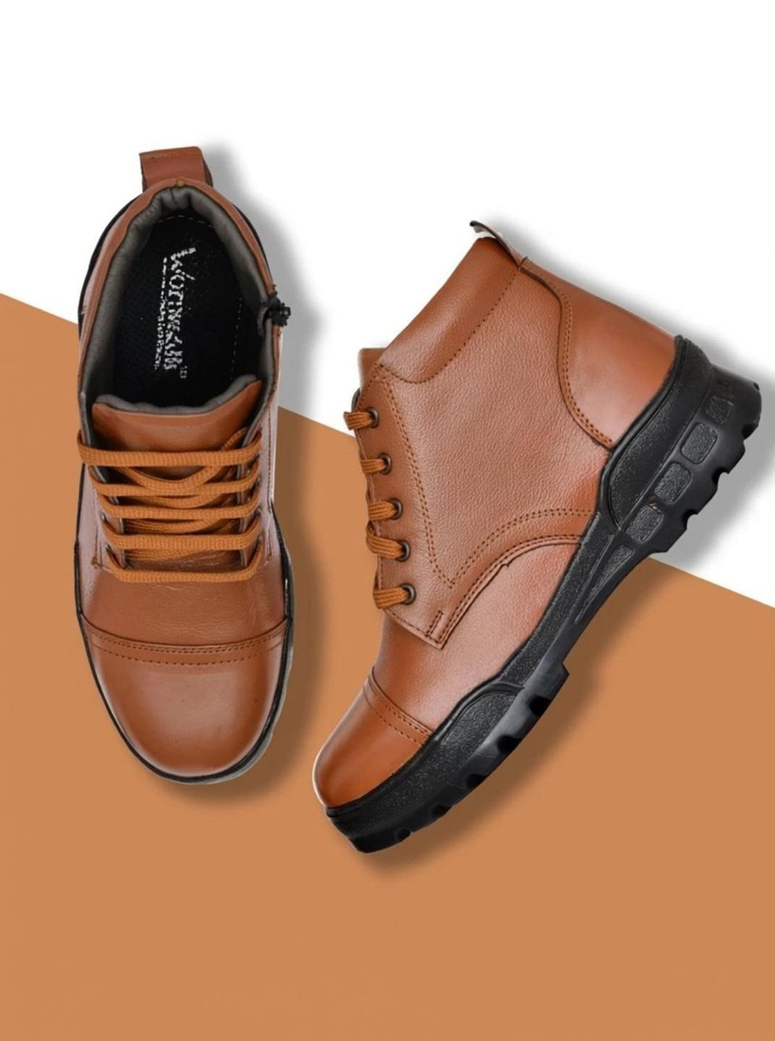 Image of Wornwalk New DMS Genuine Leather Army /NCC /Polic Boots For Men