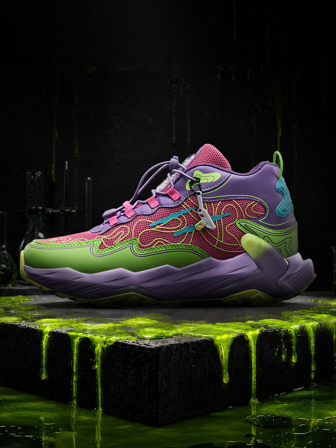 Image of The Souled Store Rick & Morty: Dimension C-137 Sneakers For Men