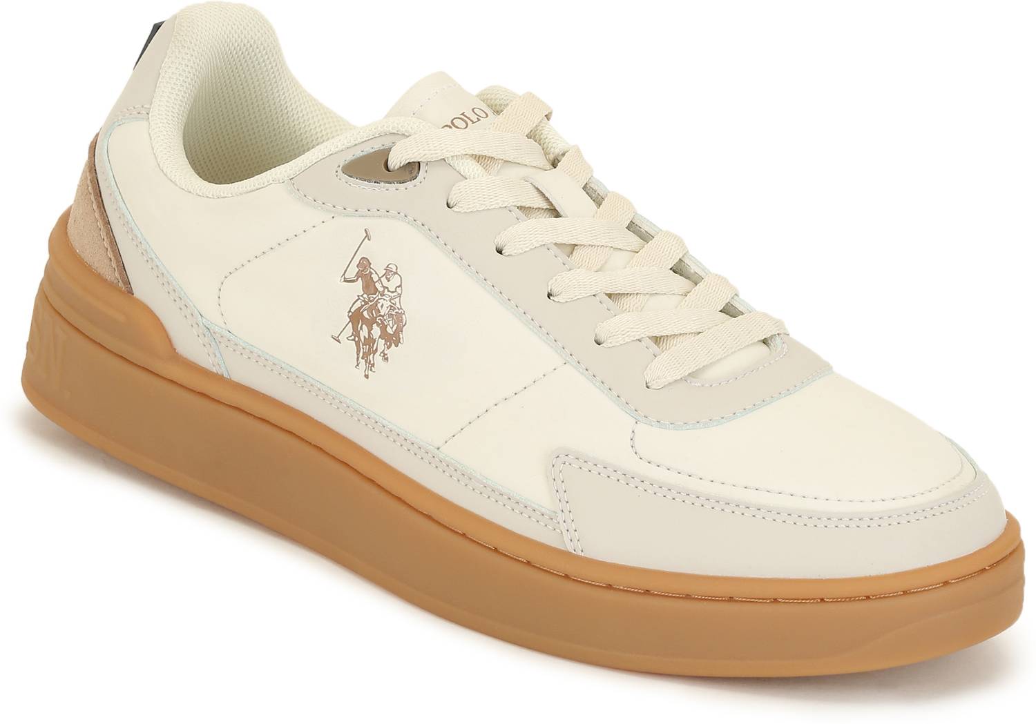 U.S. POLO ASSN. Men's White Sneakers - Image 2
