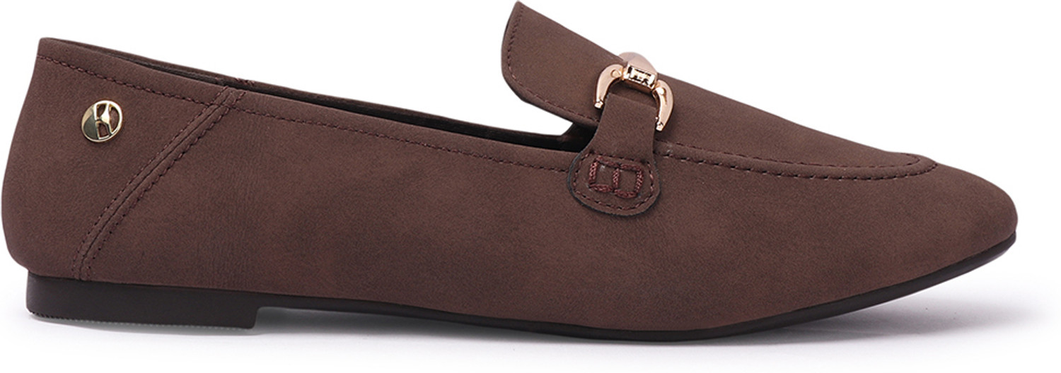 Image of Elle Women Casual Square Toe Solid Loafers Loafers For Women