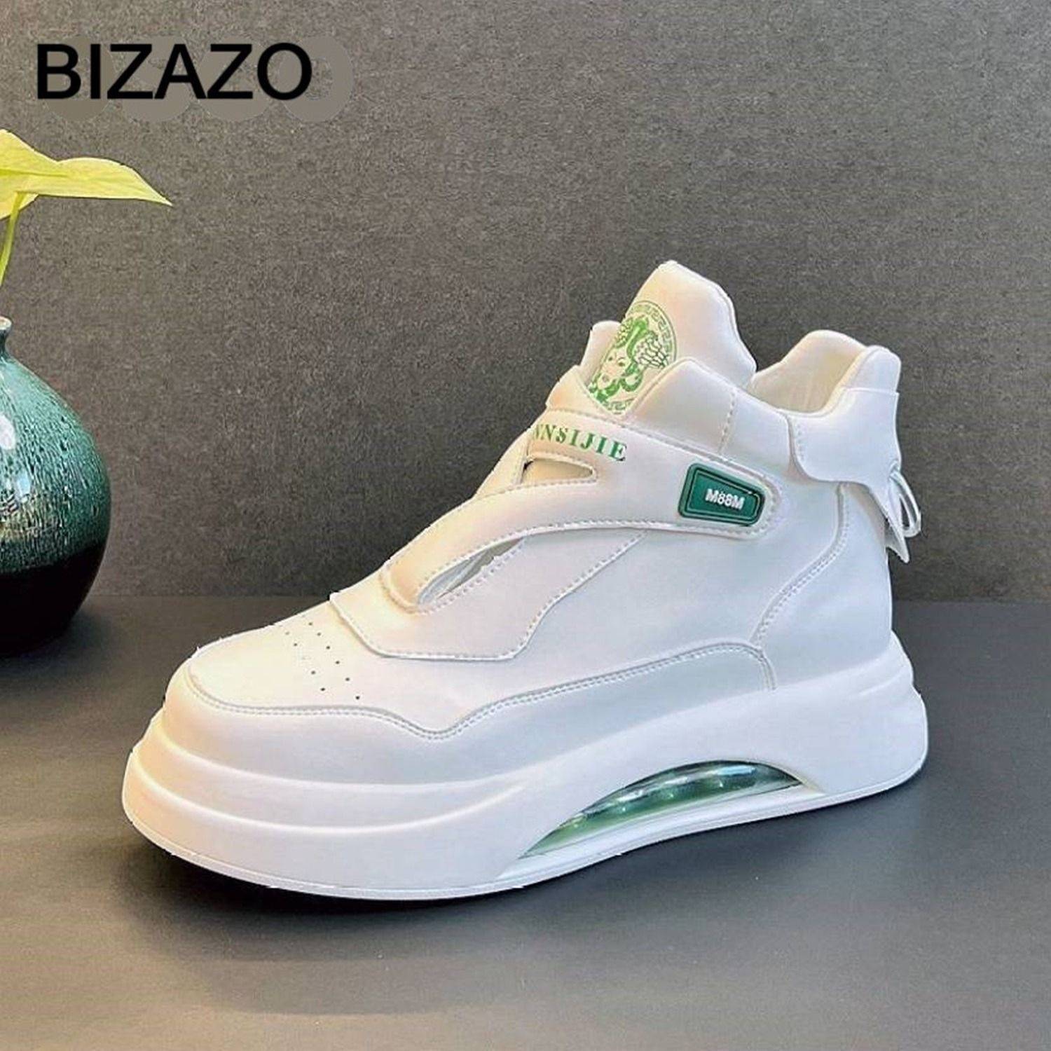 BIZAZO Men White Sneakers - Image 2