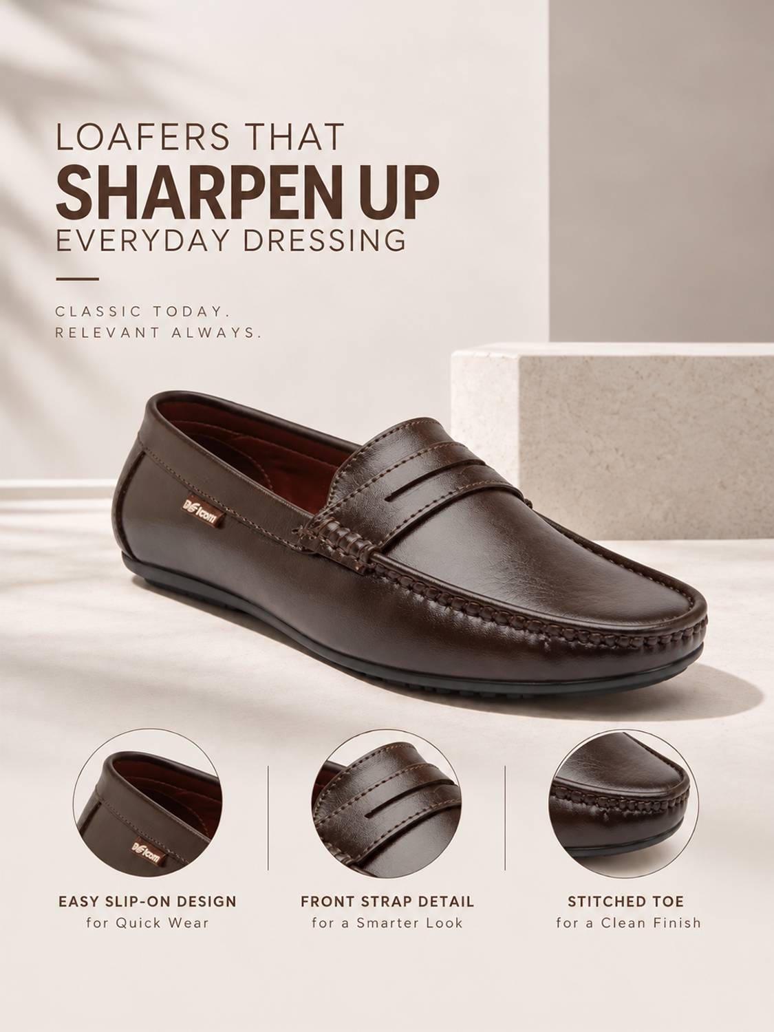 DOTCOM DRIVE-42 Trendy Comfortable Durable Casual Slip-On Loafers For Men - Image 4