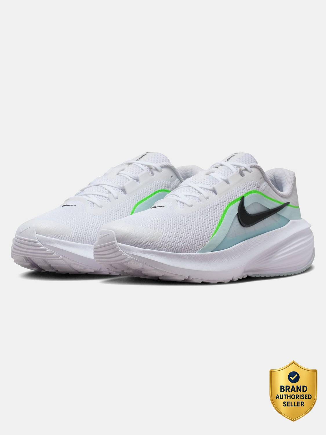Nike Downshifter 14 Running Shoes for Men (White)