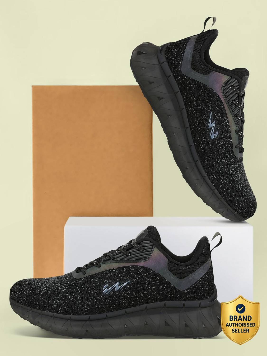 CAMPUS REE-FLECT (N) Black Men's Sneakers - Image 1