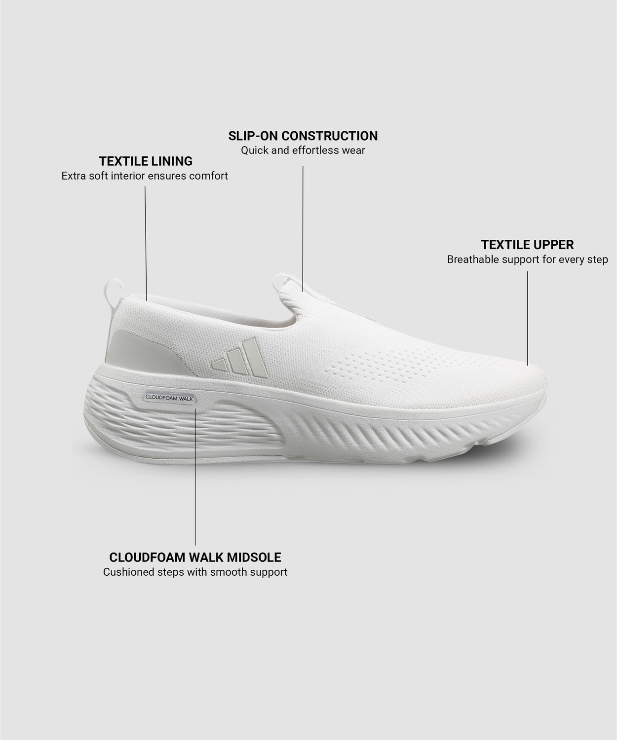 Image of ADIDAS MOULD 2 LOUNGER M Sneakers For Men