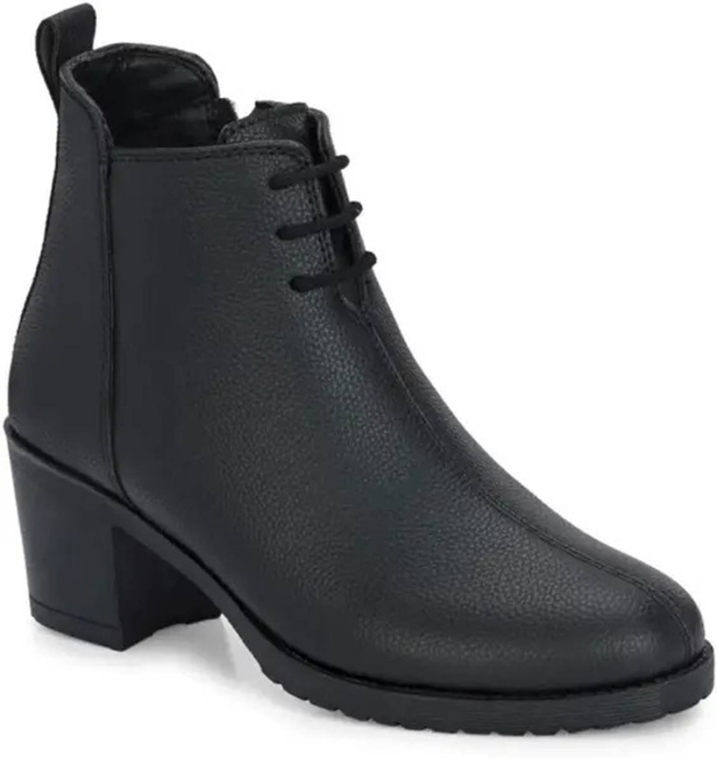 Lyser Women Black Boots - Image 4