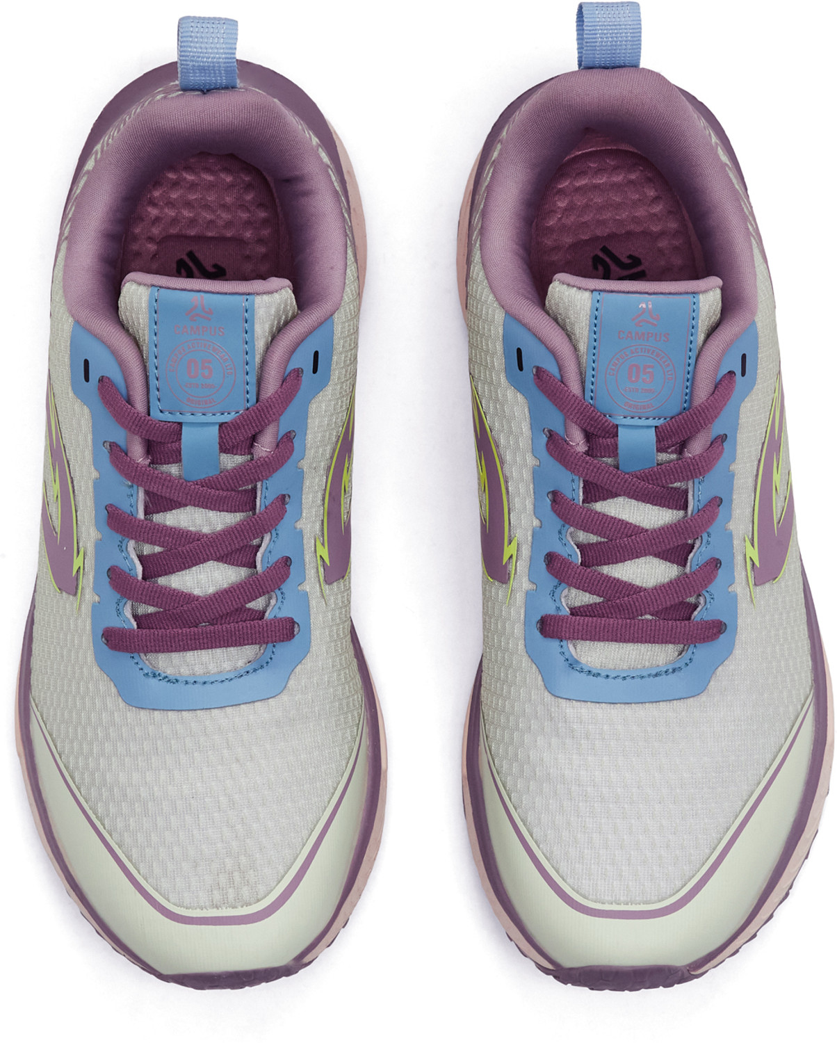Image of CAMPUS MOREN Running Shoes For Women (Grey, 6)