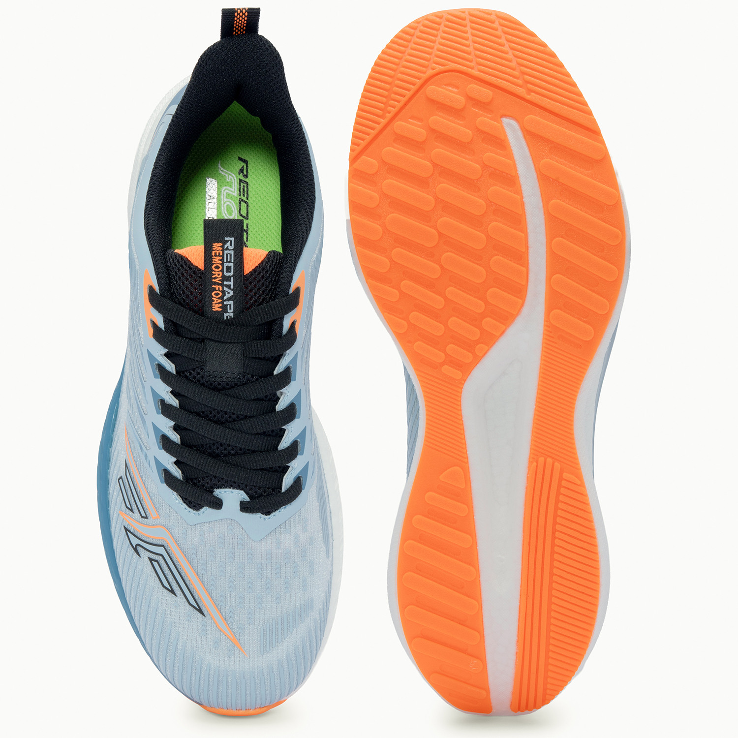 Image of RED TAPE Low Cut Sports Shoes for Men in Light Blue | Sports Shoes Walking Shoes For Men (Blue, 6)