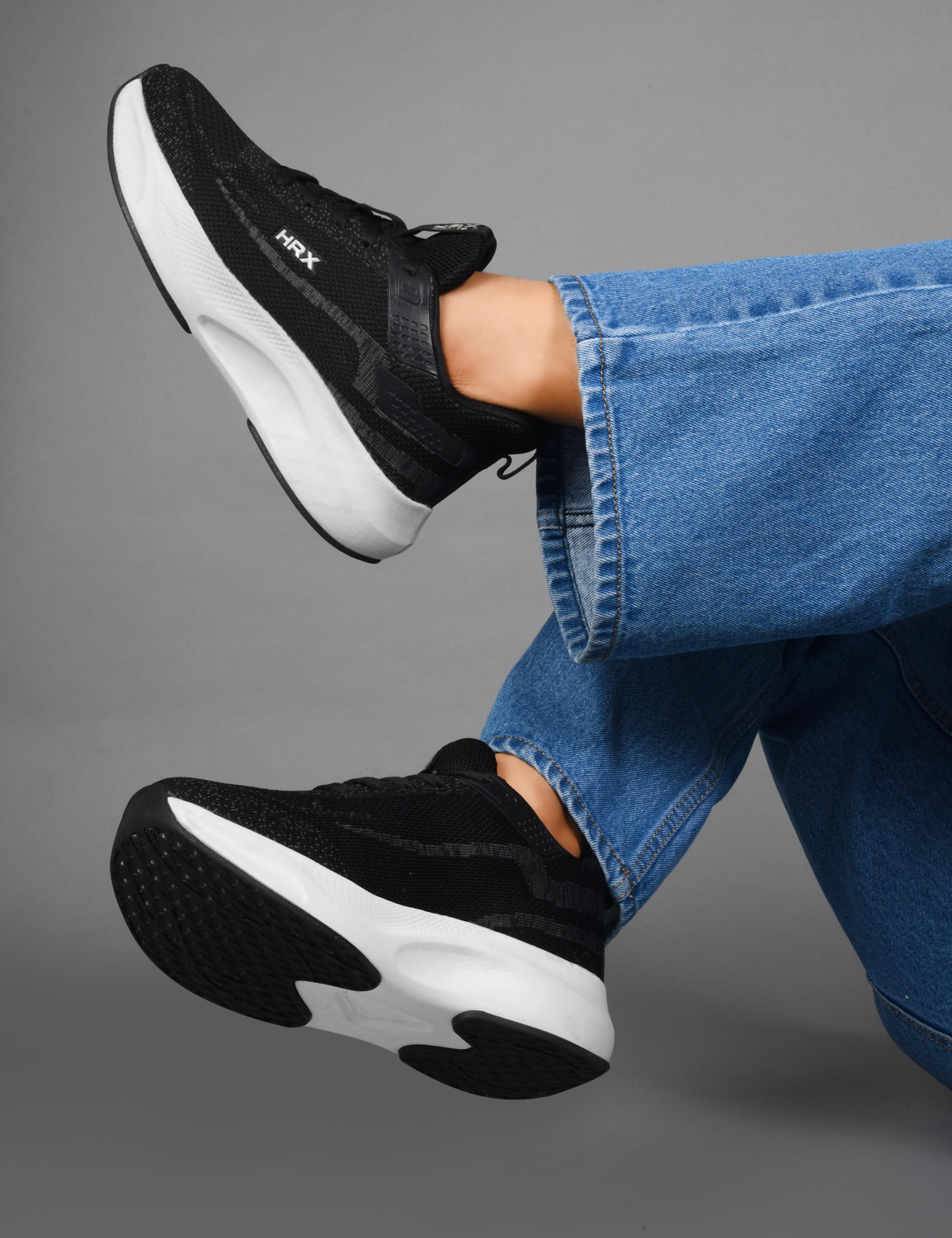 Image of HRX by Hrithik Roshan Lightweight,Comfortable,Trendy,Breathable, Sports Running Shoes For Men