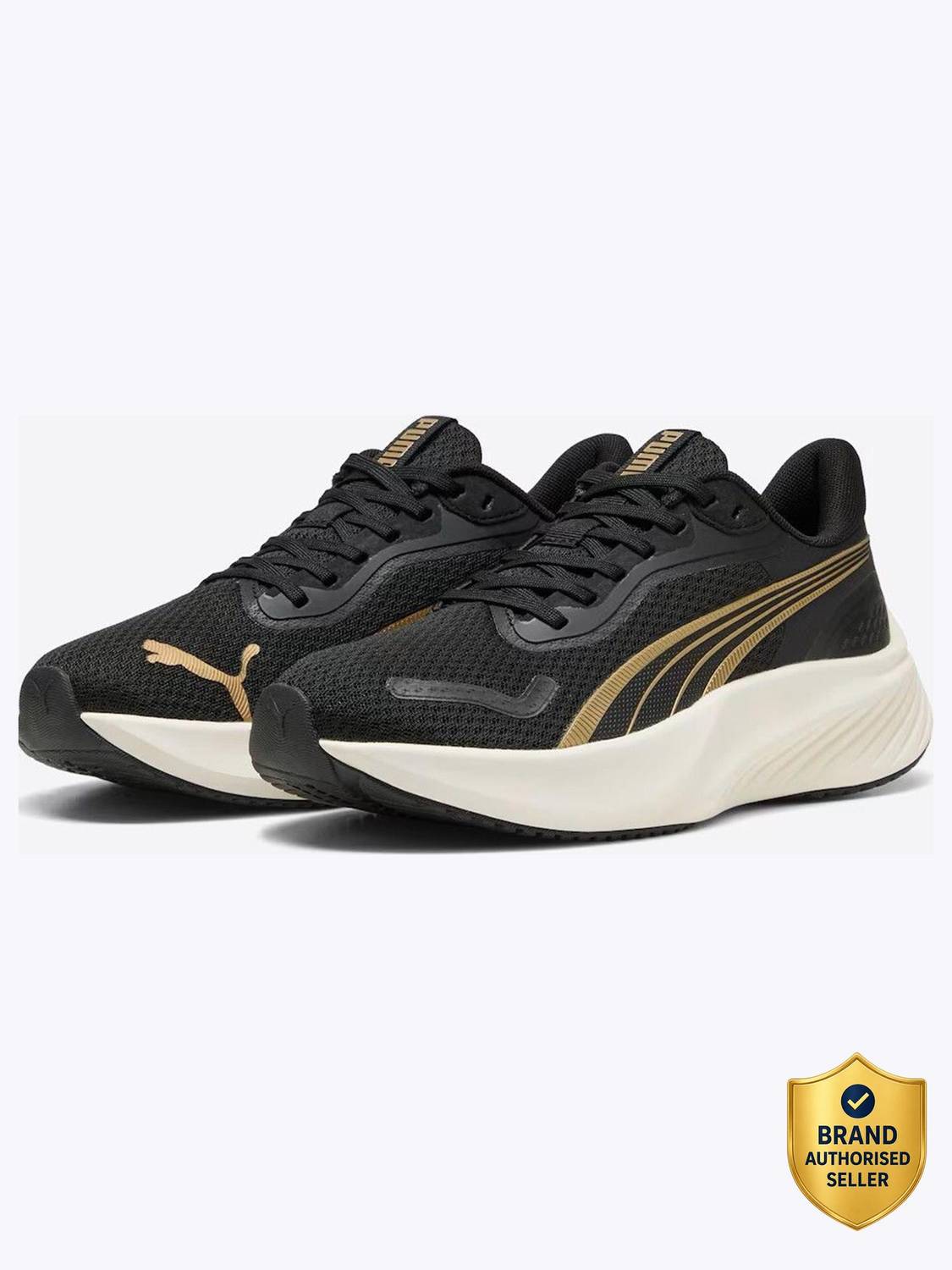 PUMA Pounce Lite Res Running Shoes for Men Black