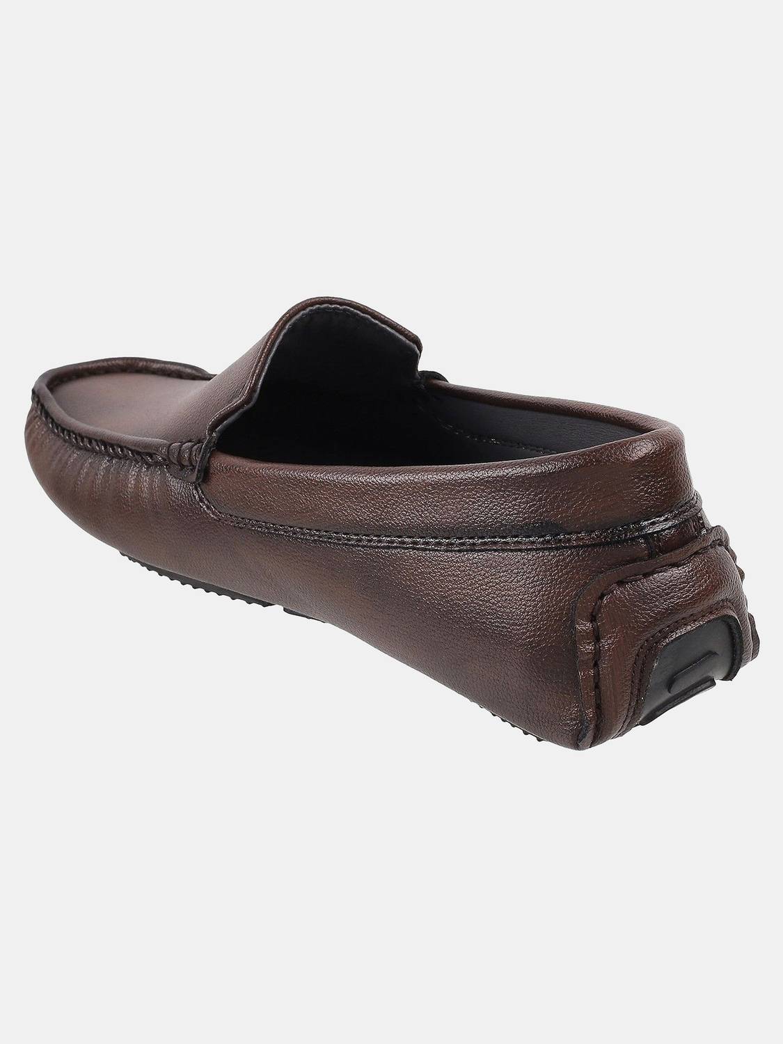 METRO Brown Loafers for Men - Image 4