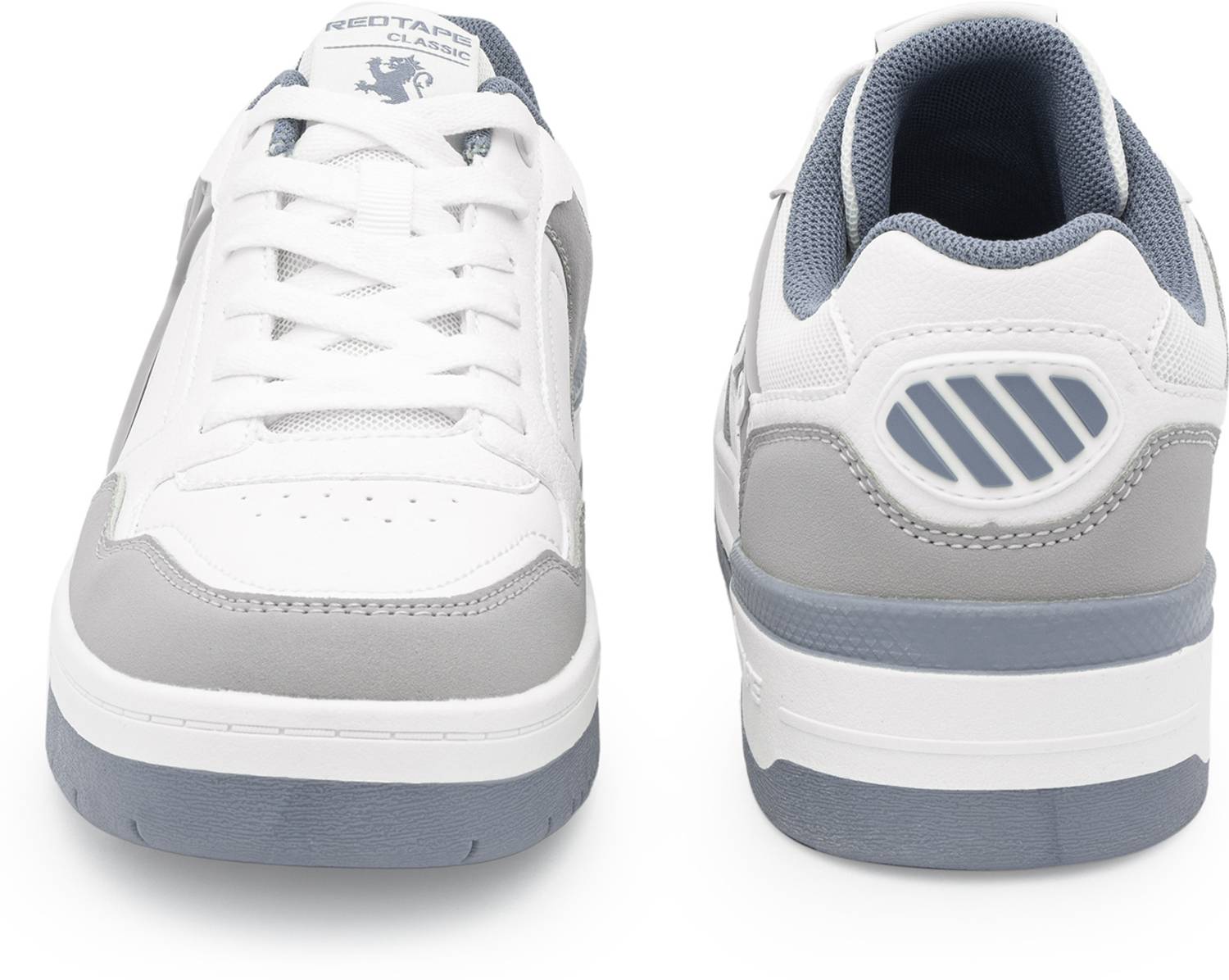 RED TAPE Men's Low Cut Sneaker in Blue Grey - Image 4