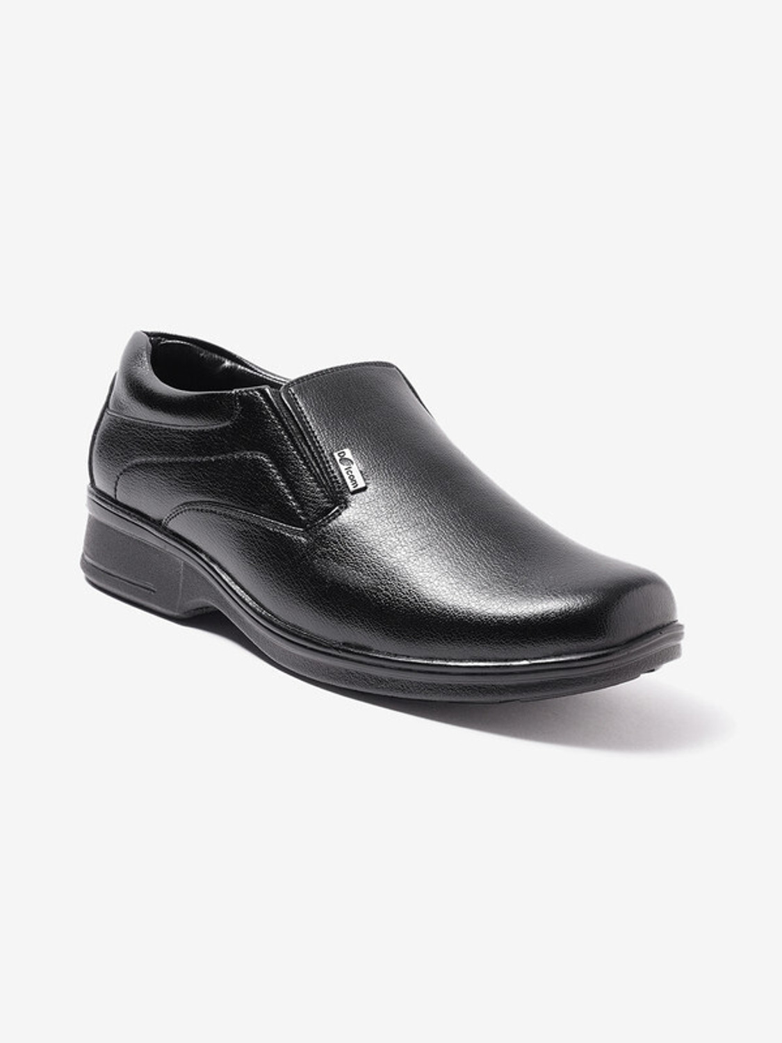 Image of action DOTCOM DC-14646 Microfiber Classic Comfortable Retro Durable Casual Slip-On Monk Strap For Men