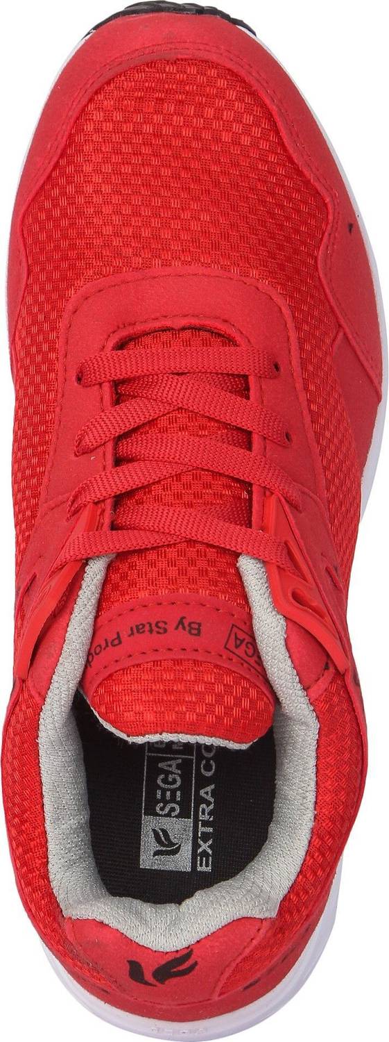 SEGA Red Marathon Running Shoes For Men - Image 5