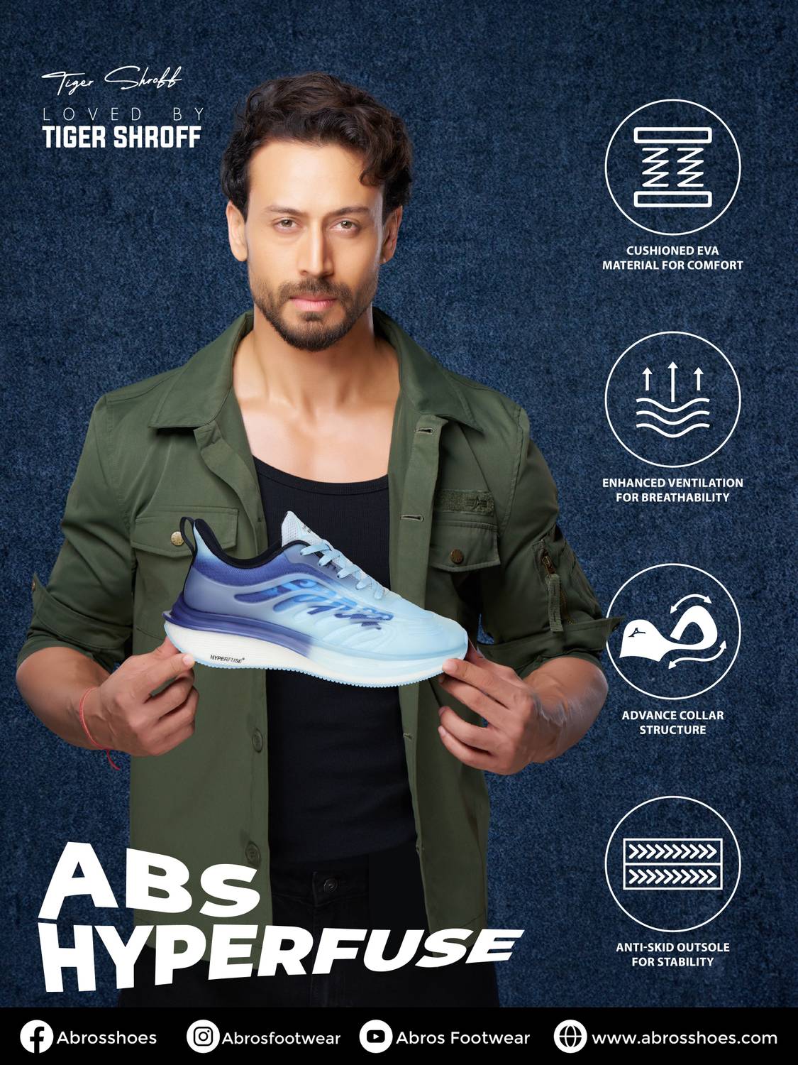 Abros VIGOR Athleisure Cultured Round-Toe Shape & Hyperfuse - Image 2