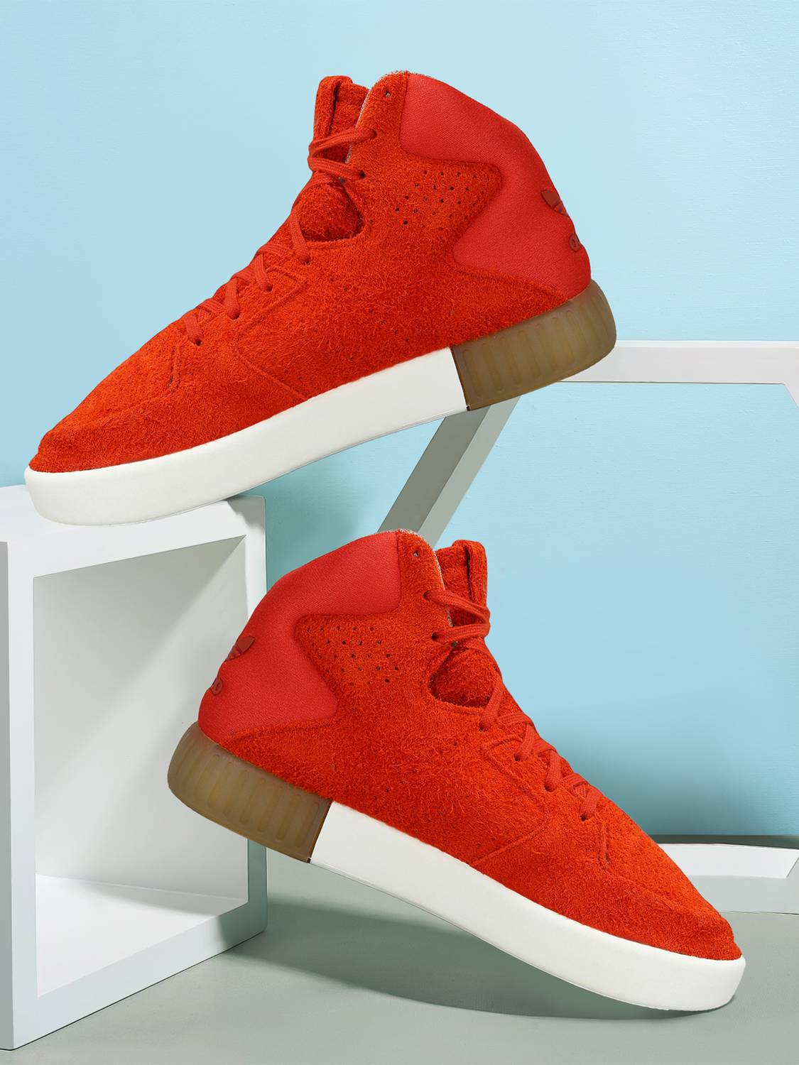 adidas TUBULAR INVADER 2.0 For Women (Red , 3.5)