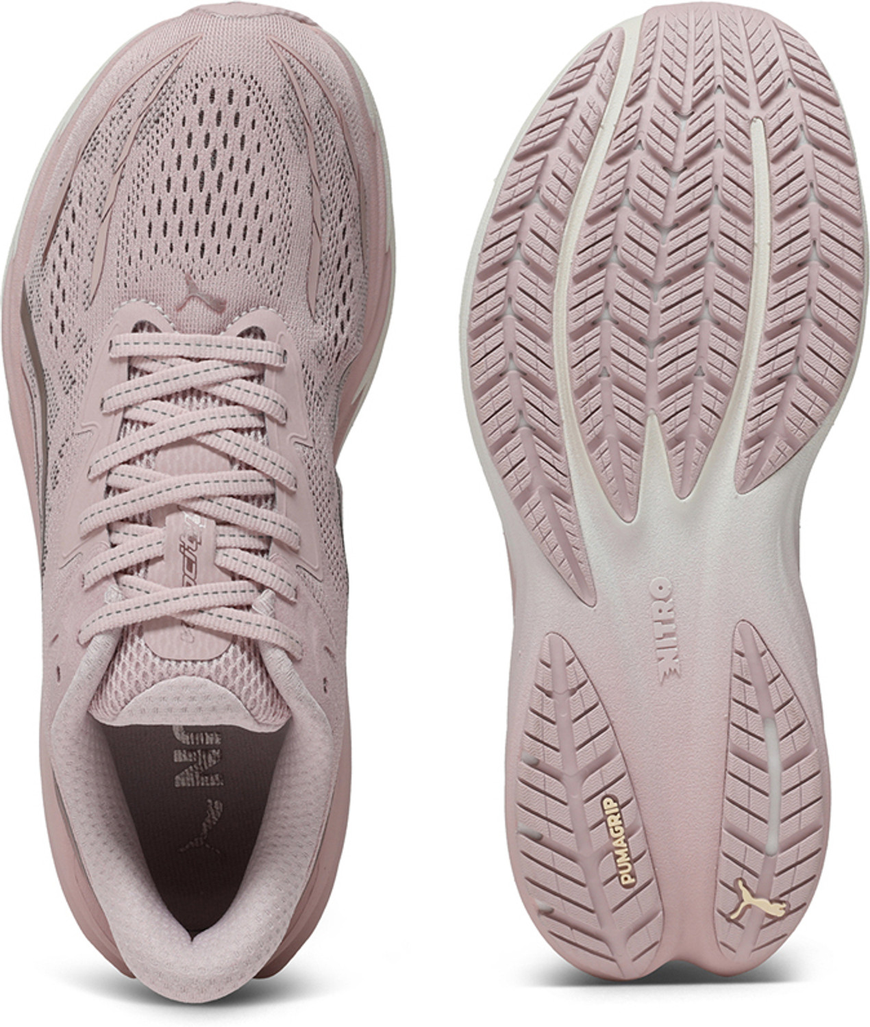 Image of PUMA Velocity NITRO 5 Running Shoes For Women (Pink, 8)
