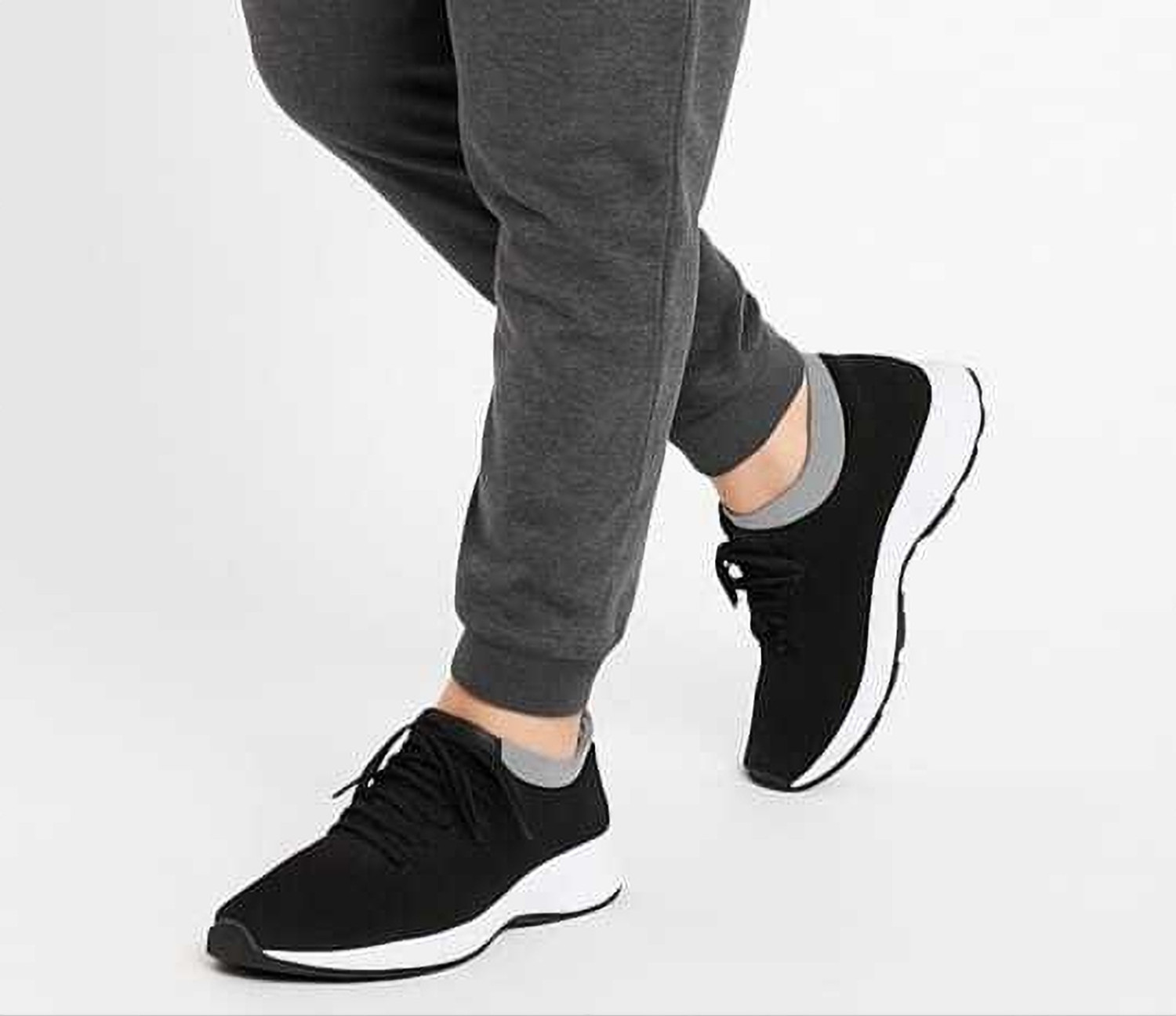 Image of Sender Premimum comfertable running,gym,sports,lightweight black shoes for men Slip On Sneakers For Men