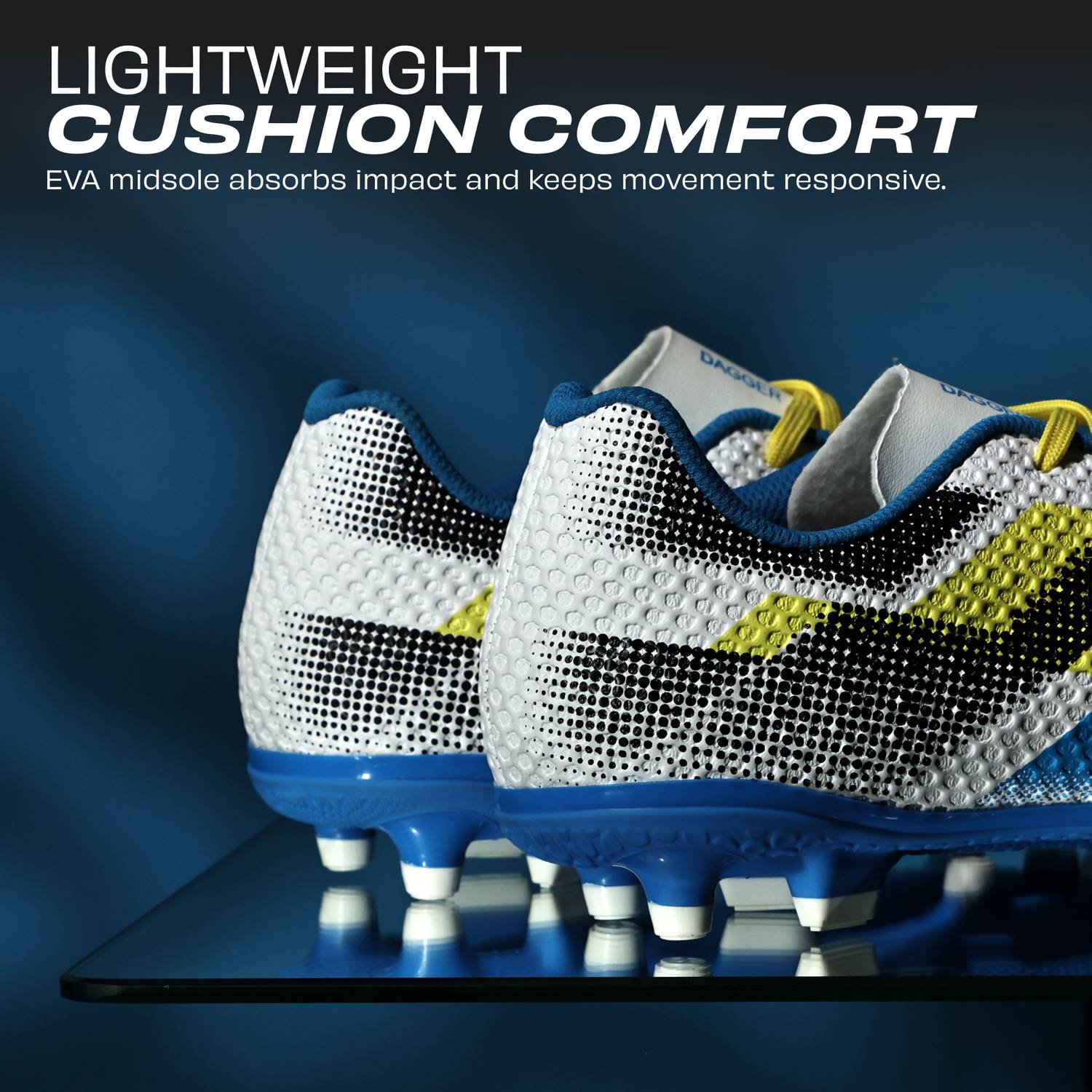 NIVIA DAGGER Football Shoes For Men White - Image 5