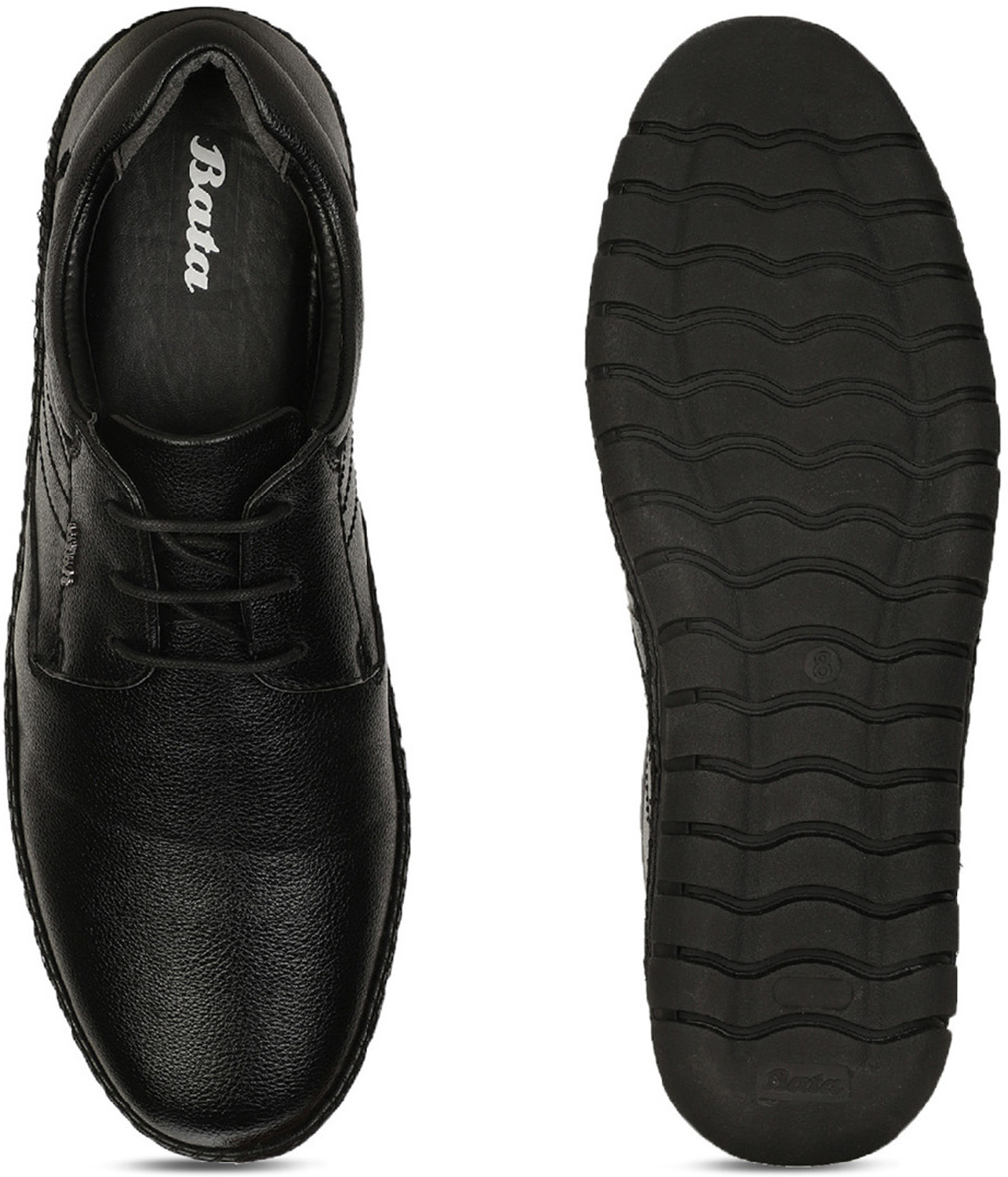 Image of Bata Bata Men Derby Shoes | Elegant & Comfortable Footwear for Formal and Casual Wear Derby For Men