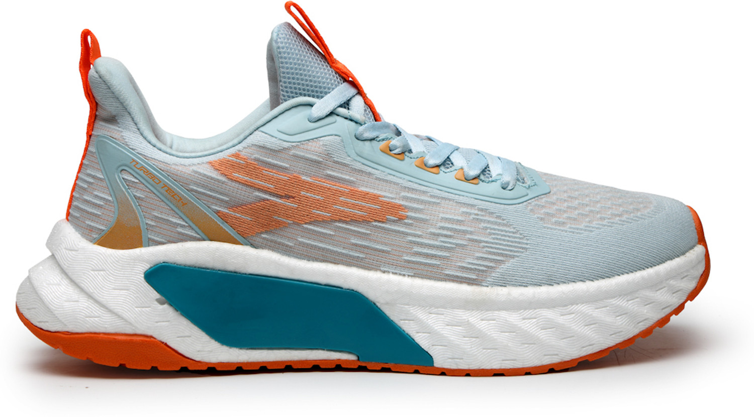 Image of action Athleo TURBO-501 Trendy Lightweight Comfortable Durable Sports Lace-Up Running Shoes For Men