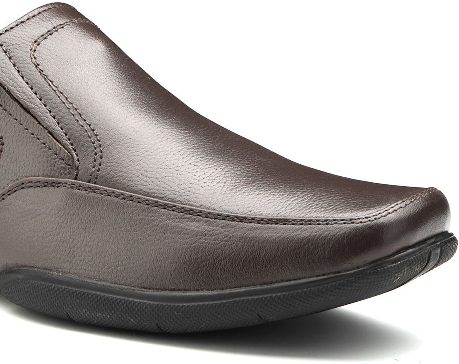 Image of LEE COOPER Leather Slip-On Lightweight Comfort Trendy Premium Office /Party Slip On For Men
