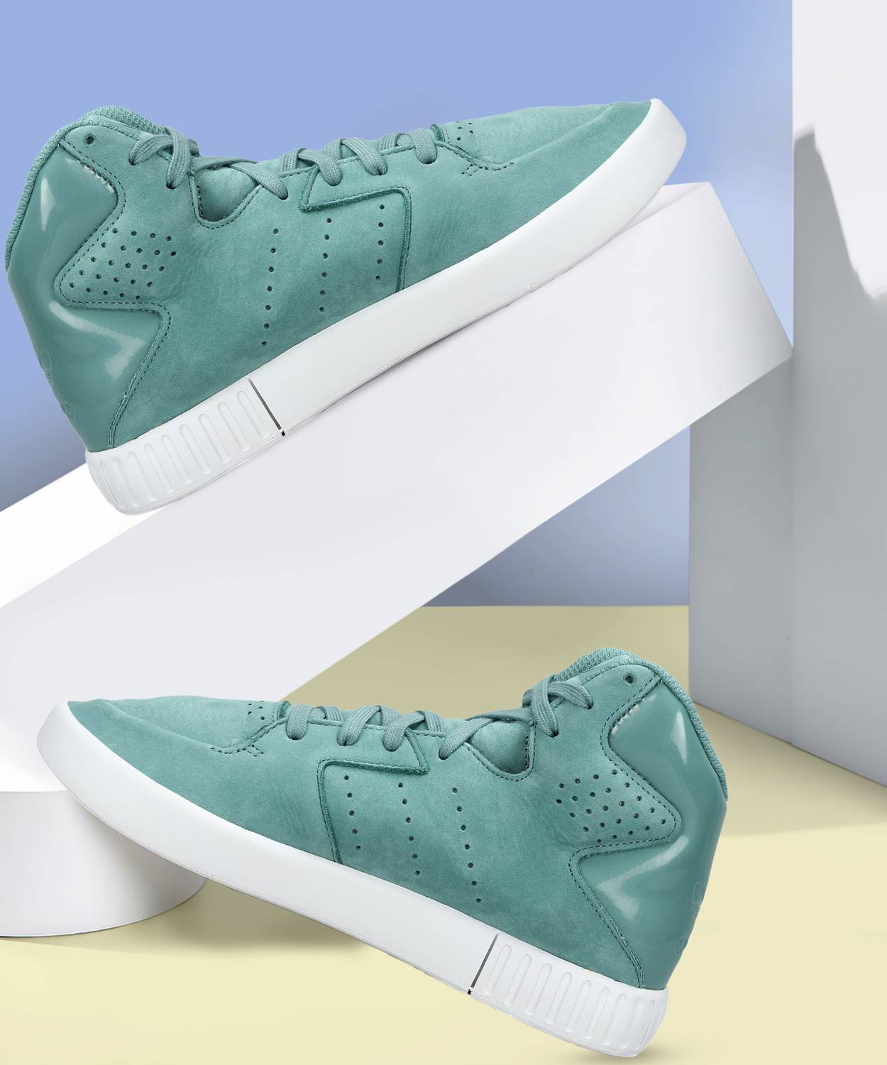 adidas TUBULAR INVADER 2.0 For Women (Green , 6)
