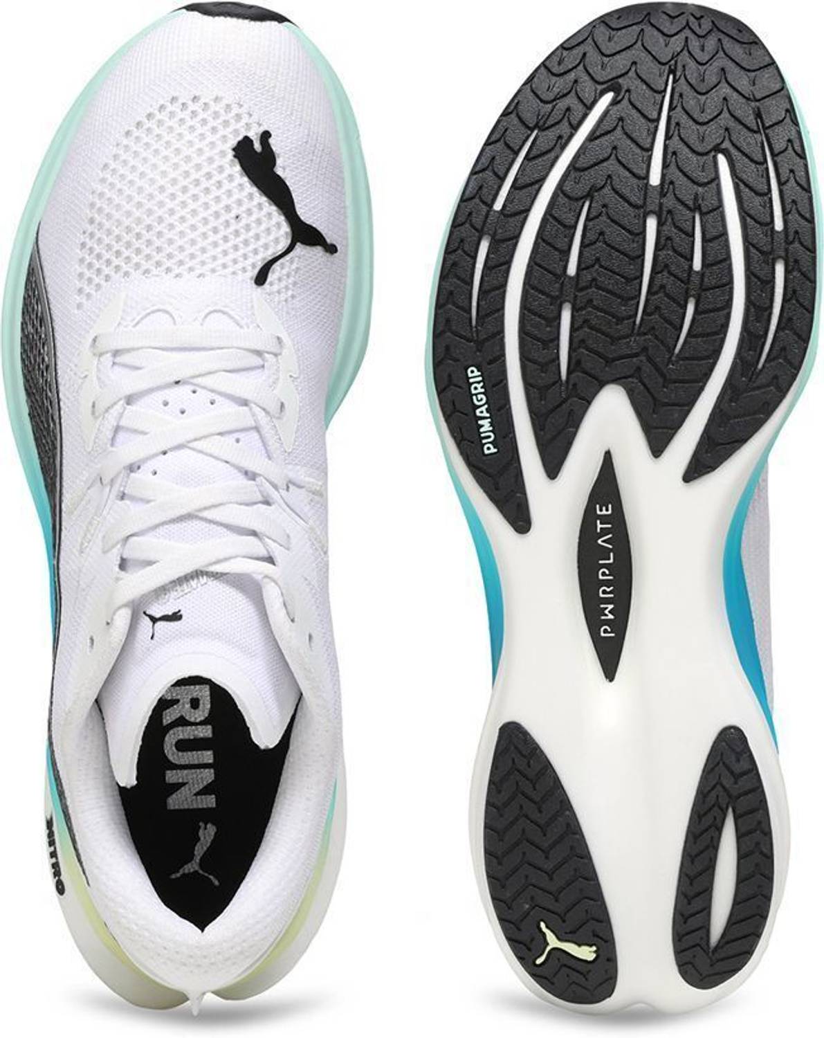 PUMA Deviate NITRO 3 WIDE Running Shoes Men White - Image 5