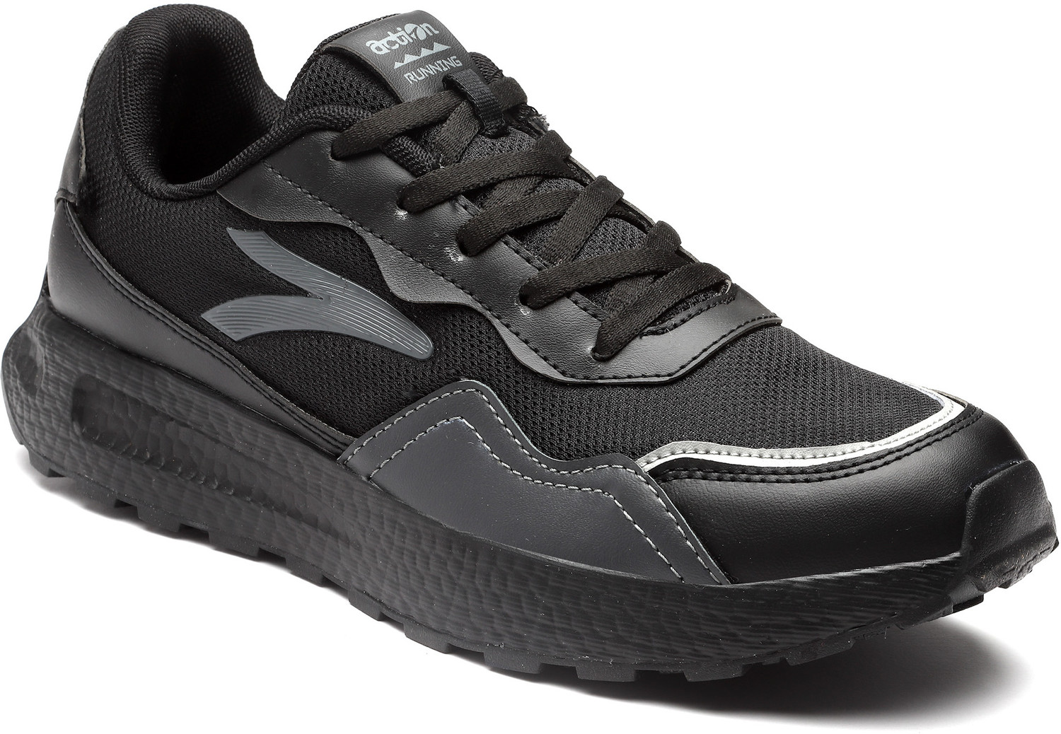 Image of action SNKR-601 Trendy Comfortable Durable Breathable Casual Lace-Up Sneakers For Men