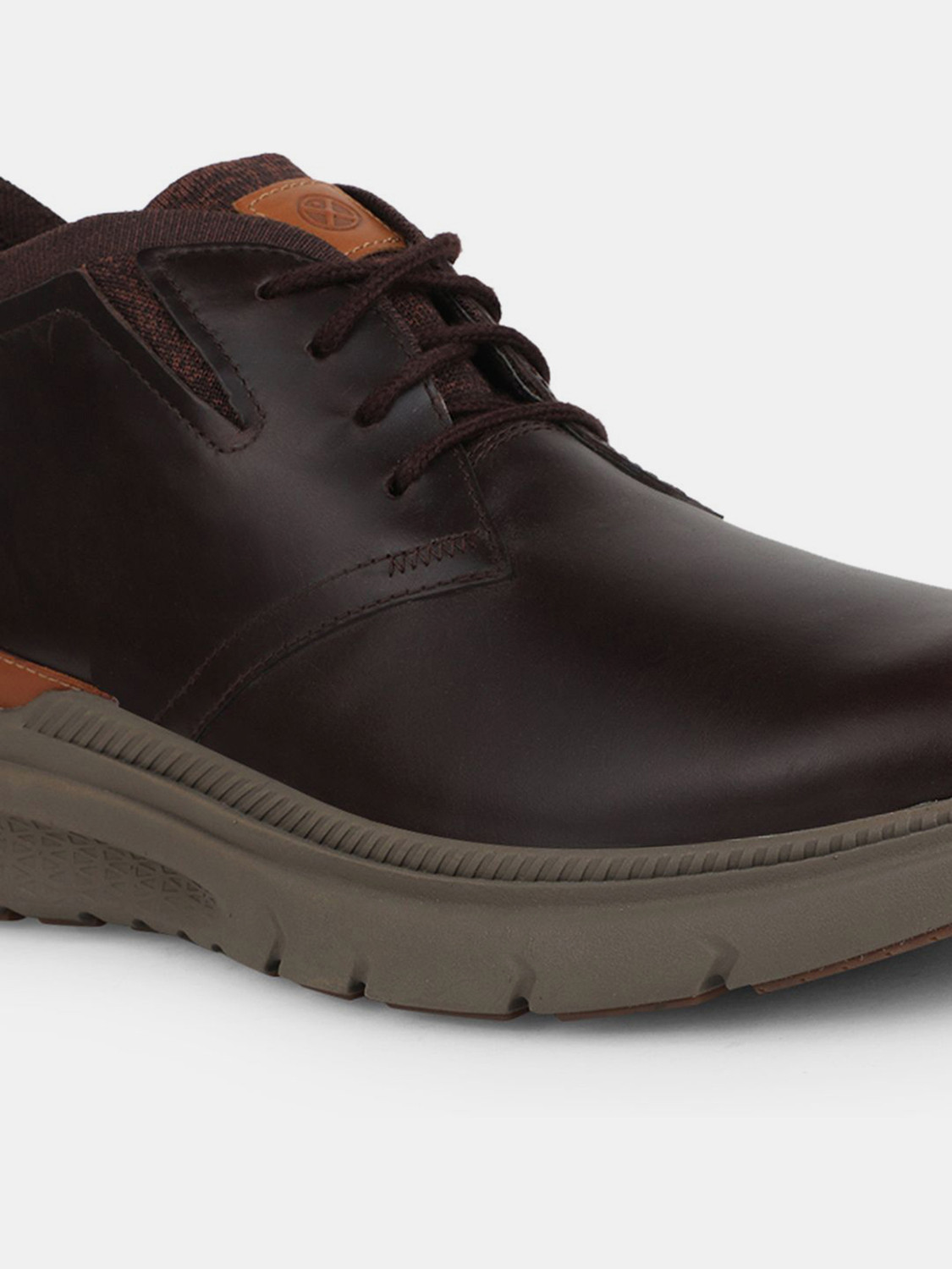 Image of HUSH PUPPIES Men Casual Ankle Length Shoes - Brown (9Uk) Slip On For Men