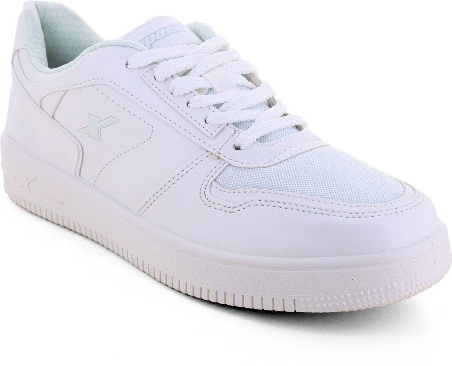 Sparx Men's White Sneakers 113g - Image 1