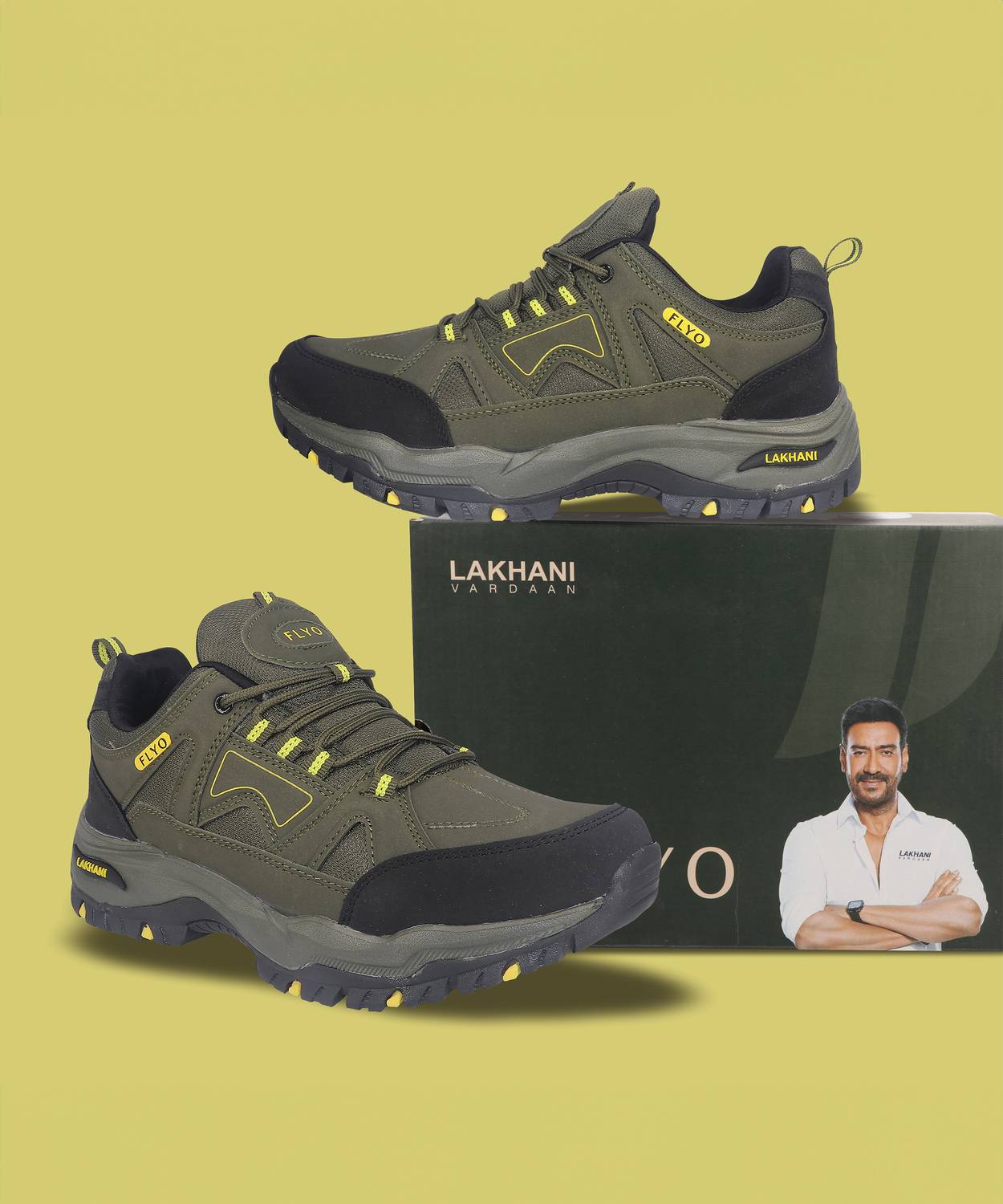 Lakhani Vardaan LKV175 Men's Multicolor Gym Shoes - Image 1