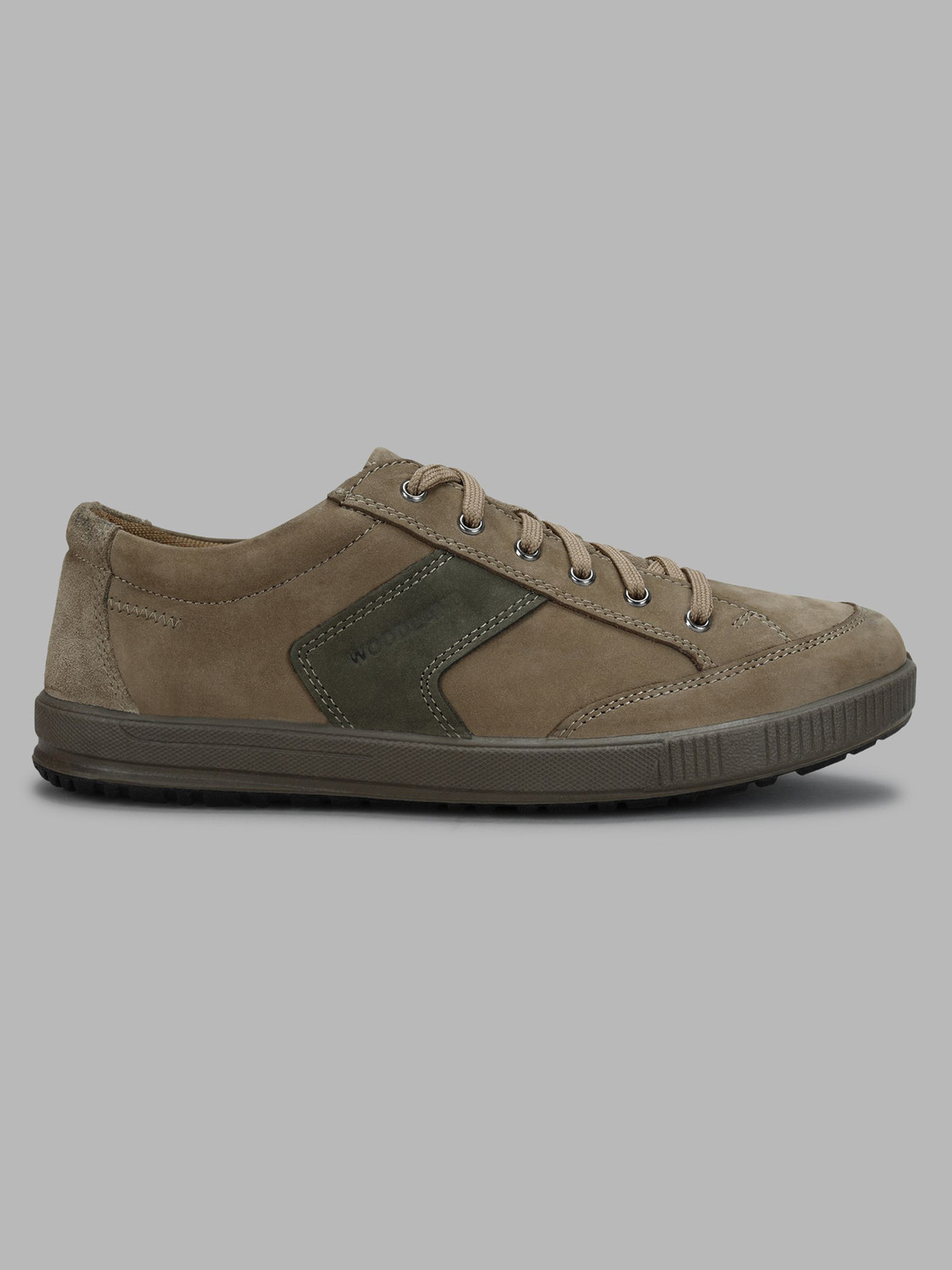 Image of WOODLAND Lace Up Lightweight Breathable Comfortable Daily Use Casuals For Men