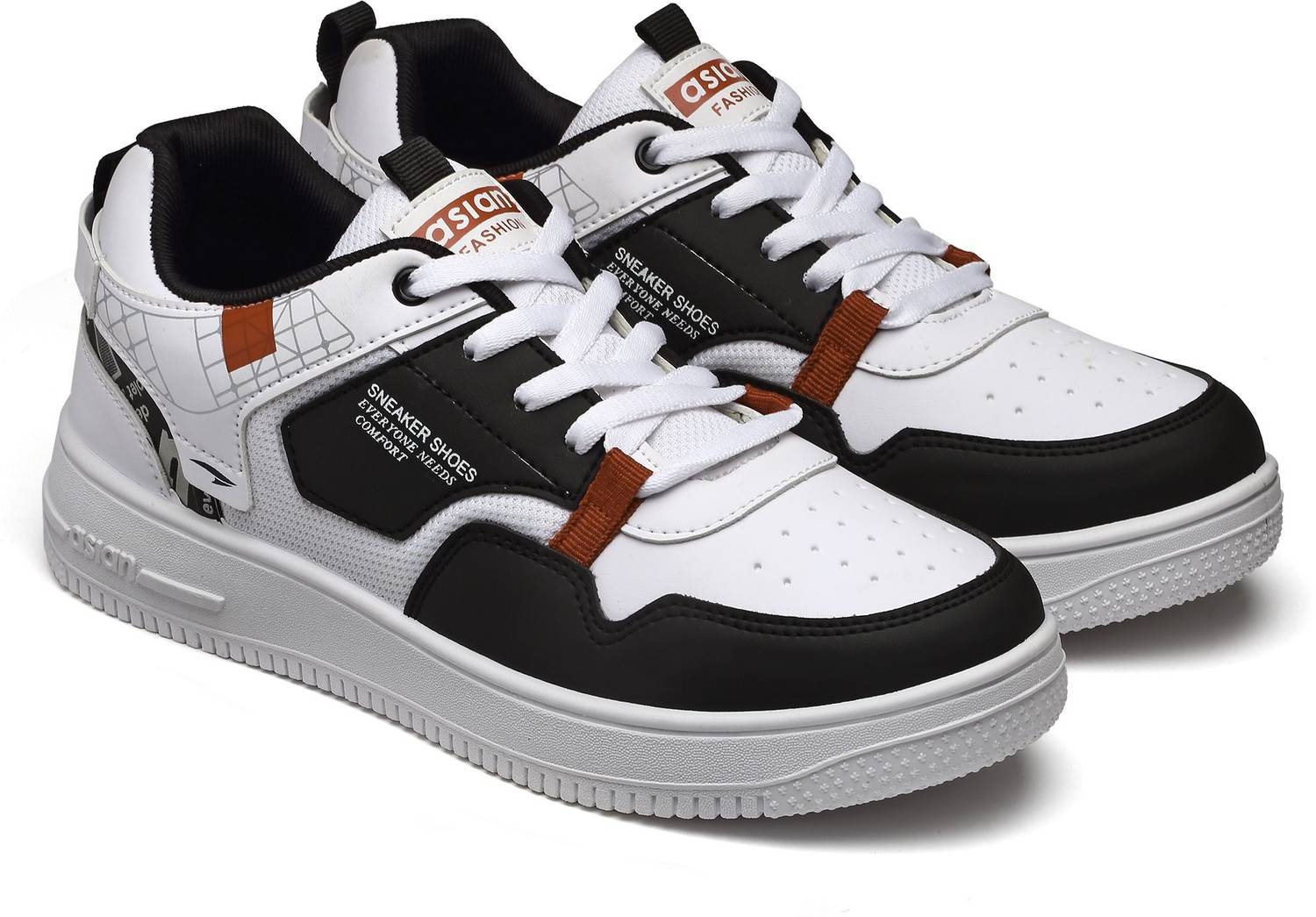 Asian Flat Sole Sneakers for Men with Memory Cushion - Image 3