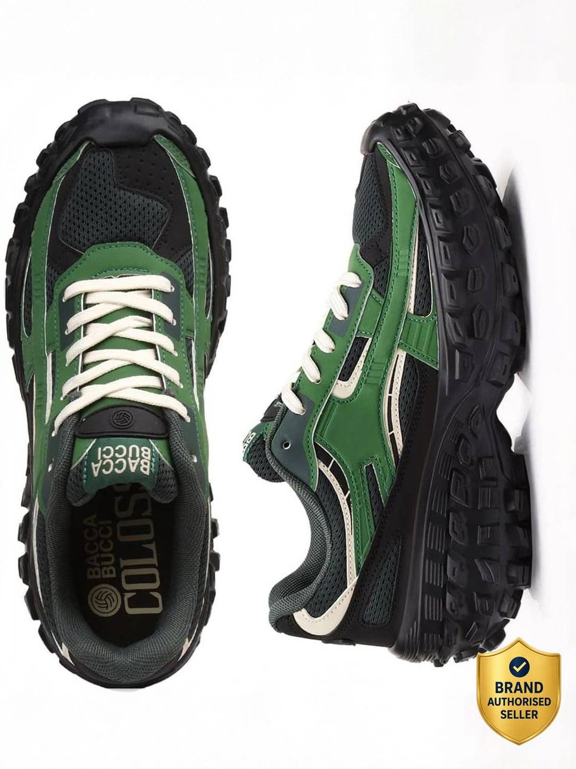 bacca bucci COLOSSUS Green Men's Sneakers - Image 5