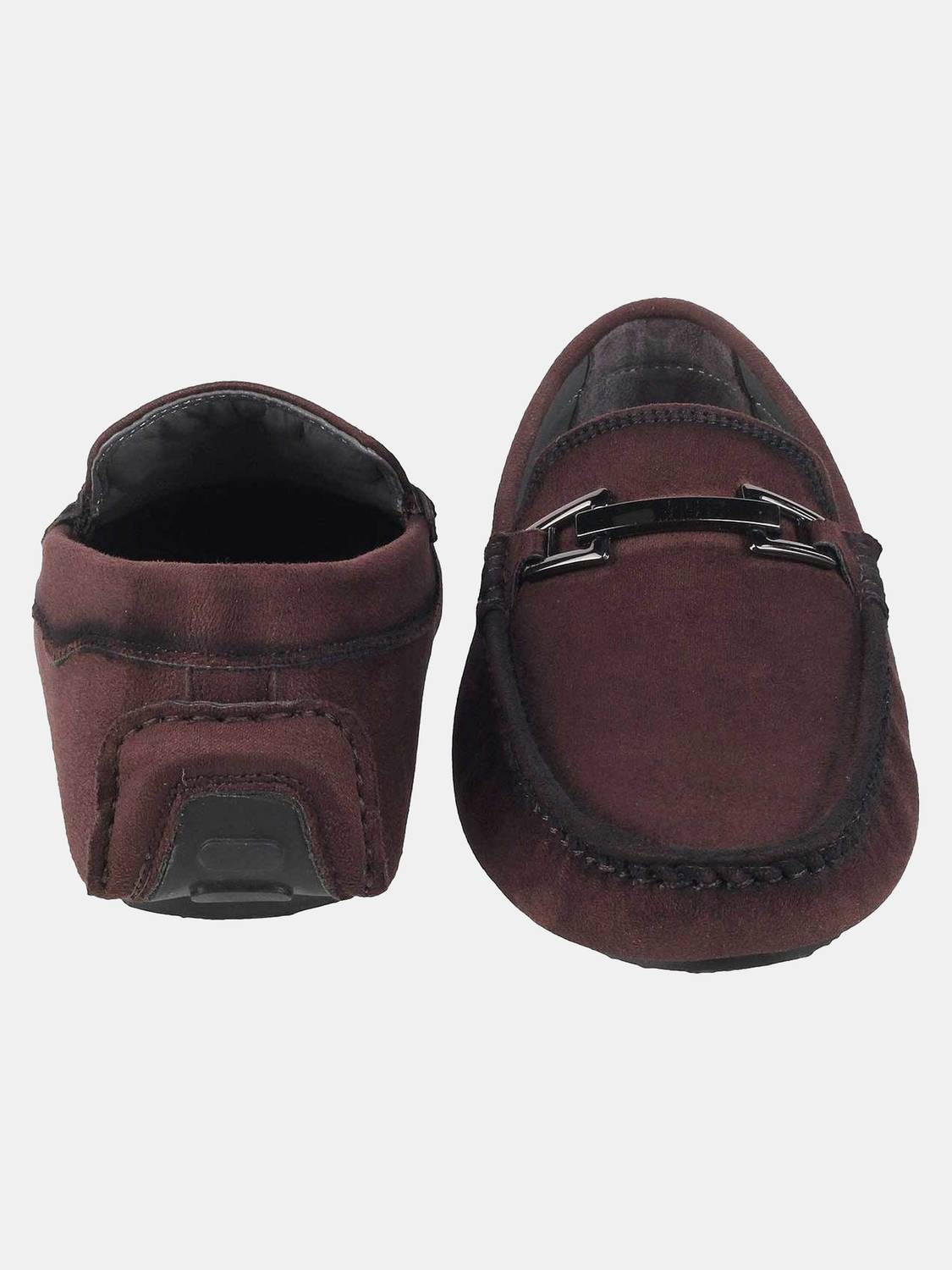MOCHI Men's Brown Loafers - Image 4