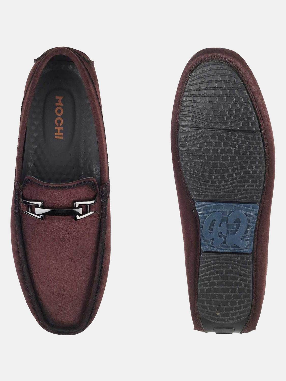 MOCHI Men's Brown Loafers - Image 5
