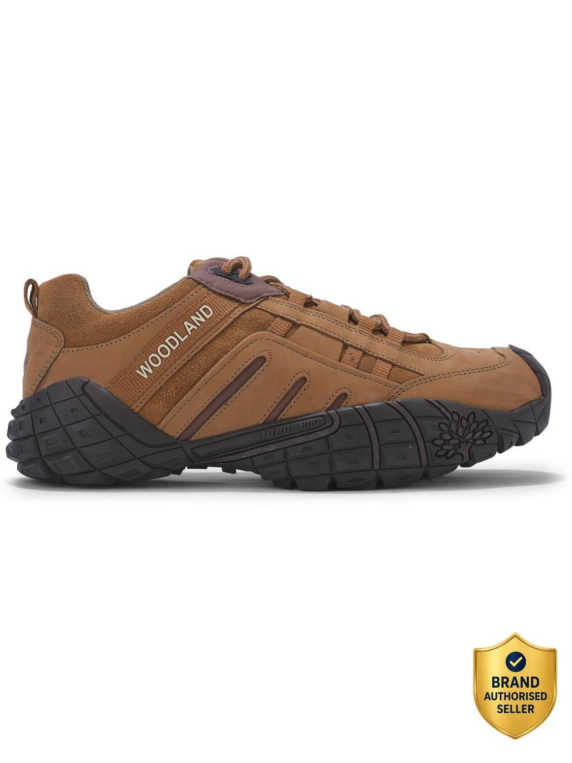WOODLAND Men's Lace Up Casual Shoes - Image 1