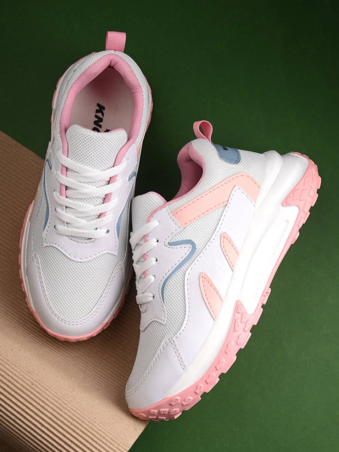 Knoos Sneakers For Women (Pink , 8)