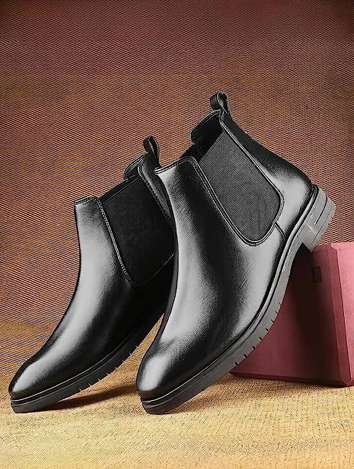 Layasa Chelsea Boots Men Black - Image 1