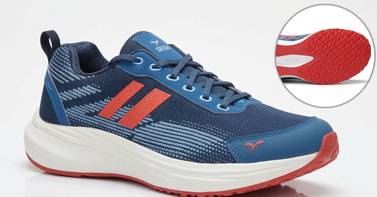 Image of SEGA New Nobel 2026 Pro - Breathable Mesh, Lightweight Jogging & Sports Running Shoes For Men