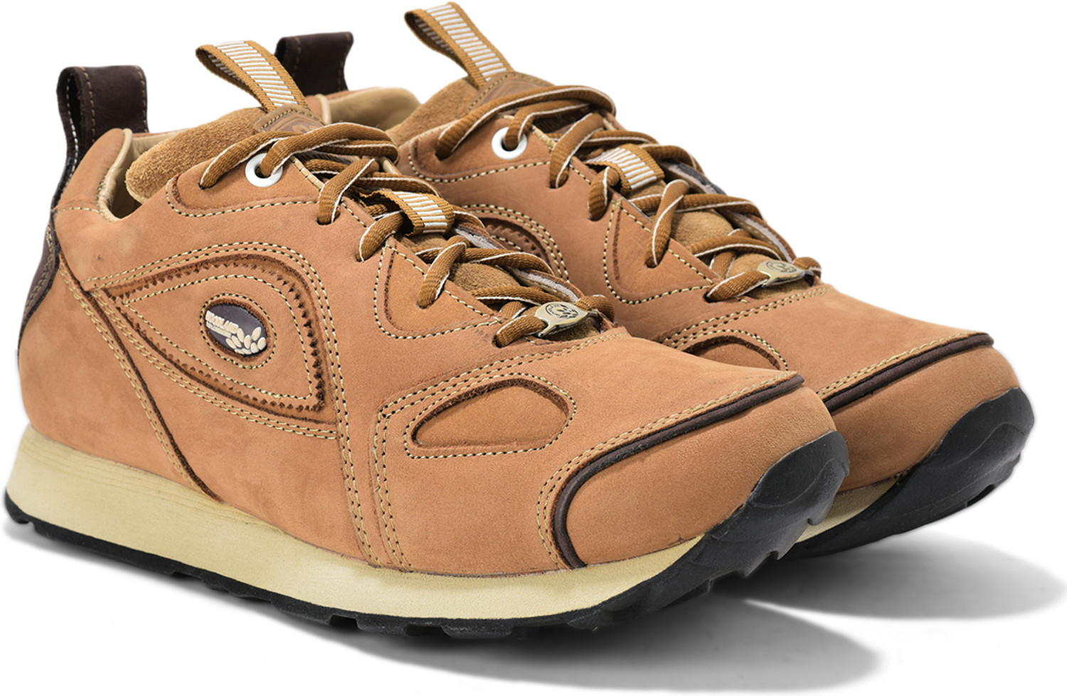 Image of WOODLAND Lace Up Lightweight Breathable Comfortable Daily Use Casuals For Men (Brown, 9)