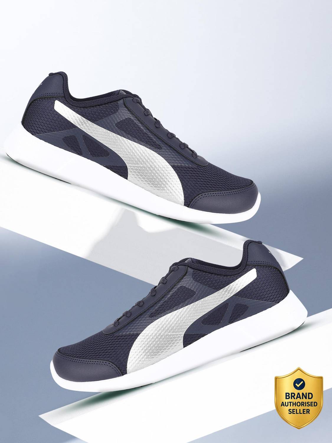 PUMA Trenzo II IDP Blue Sneakers For Men - Image 1