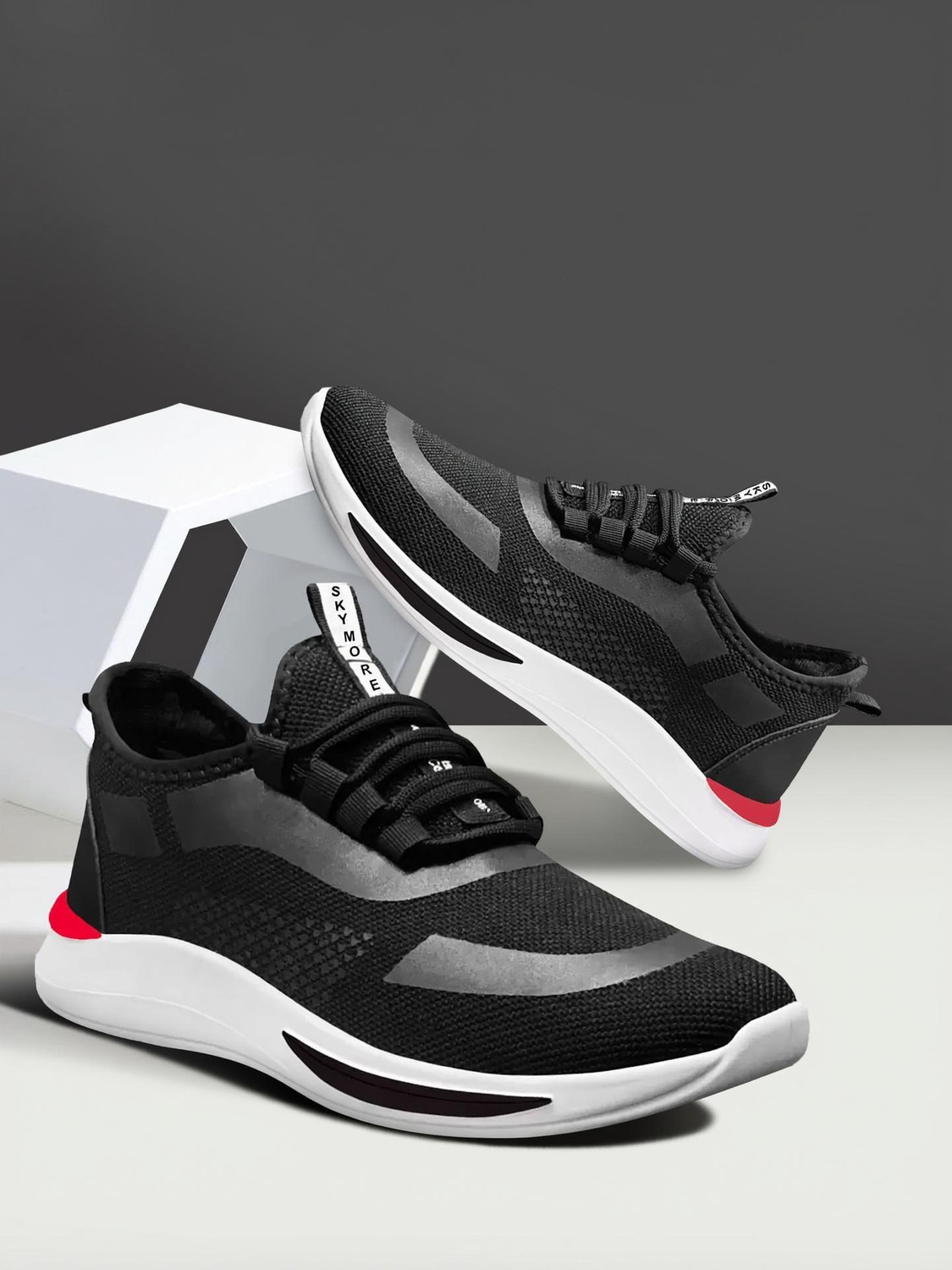 Image of SKYMORE Sneakers For Men (Black, 7)