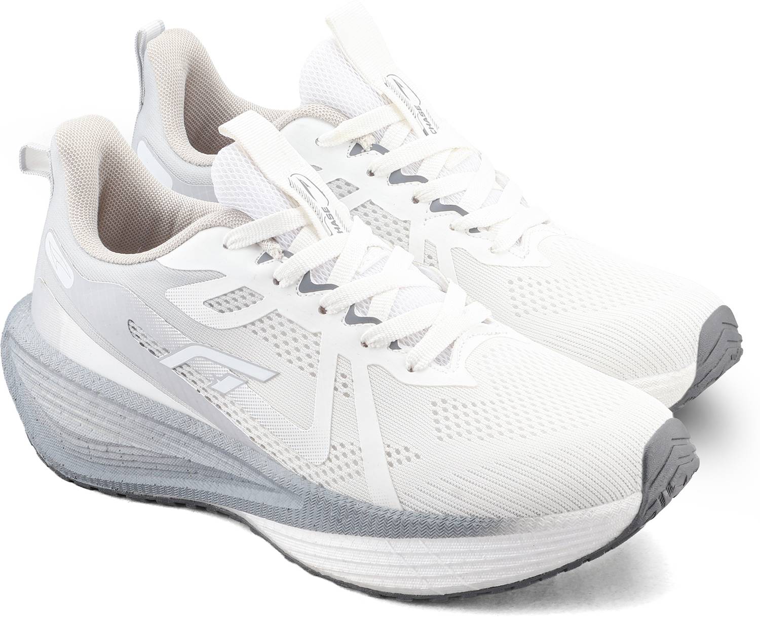 asian Running Shoes For Men White - Image 5
