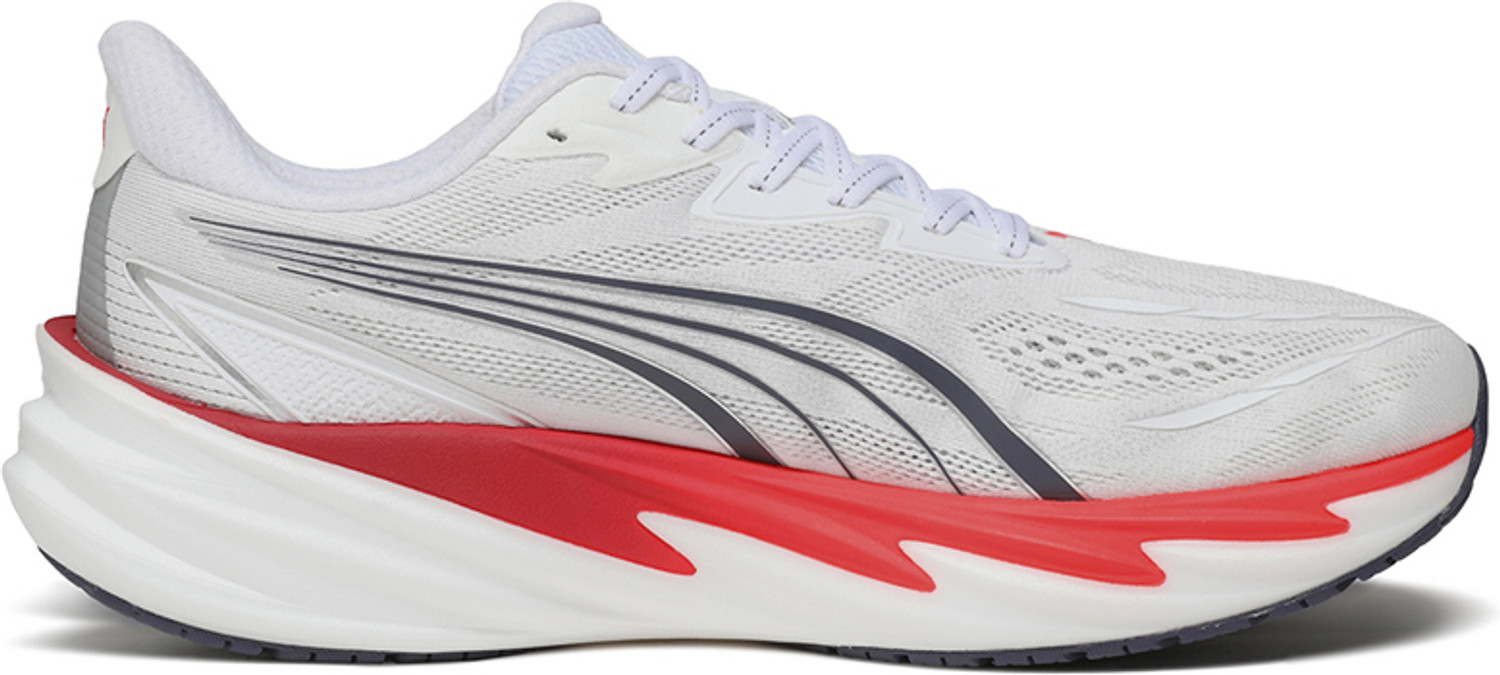 Image of PUMA Velocity NITRO 5 WIDE Running Shoes For Men (White, 8)